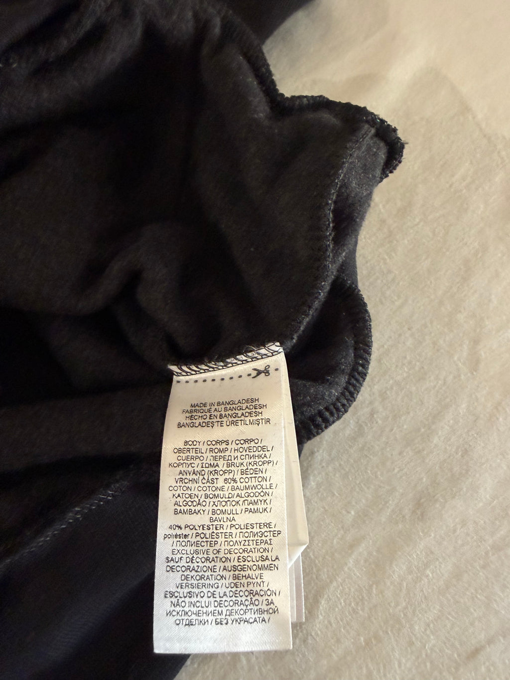 Sweat à capuche Polo Ralph Lauren Logo Double-Knit Noir Homme Taille S