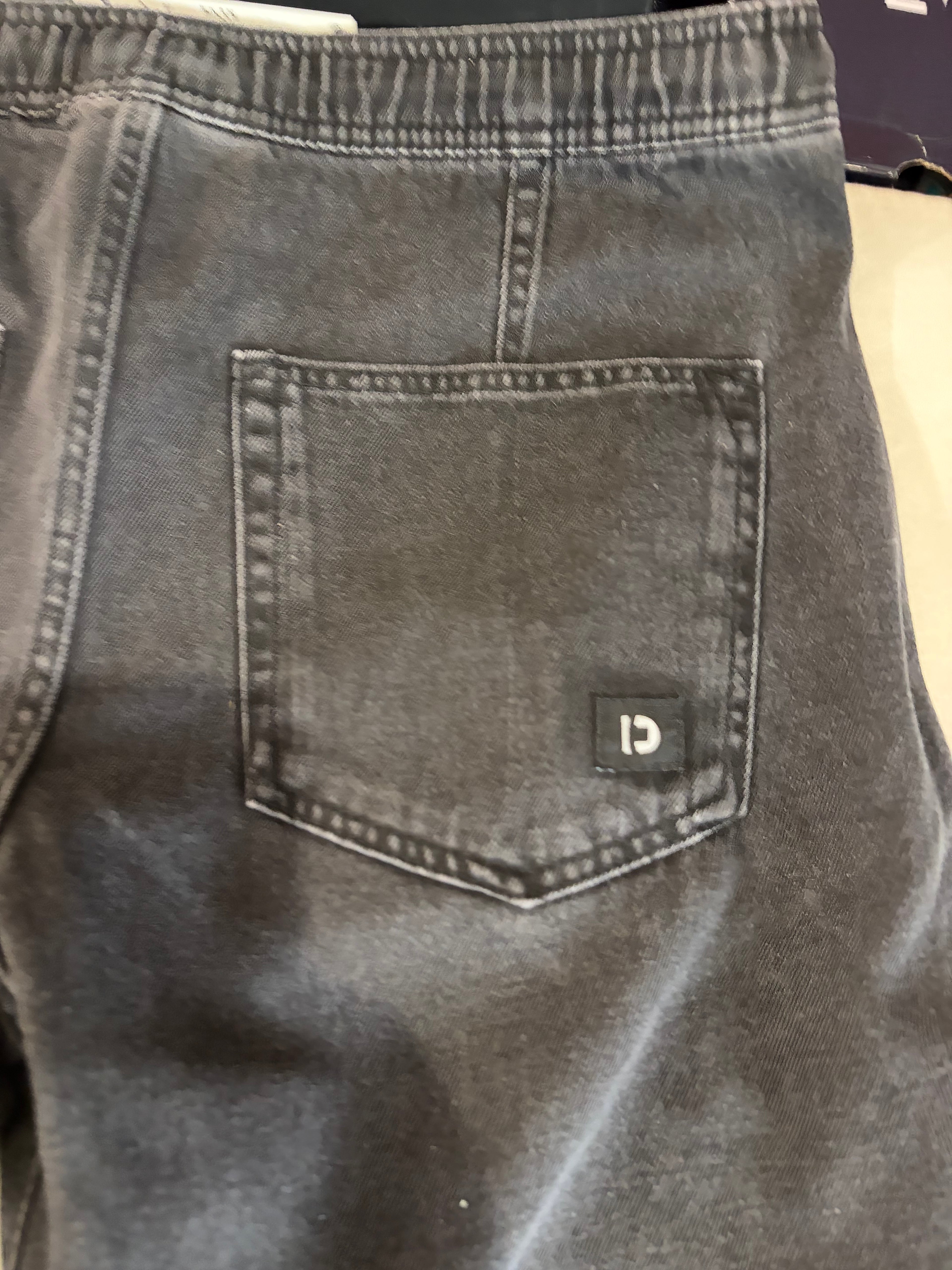 Jean Tom Tailor Denim Loose Fit Homme Gris Délavé Taille XL Neuf avec Étiquettes