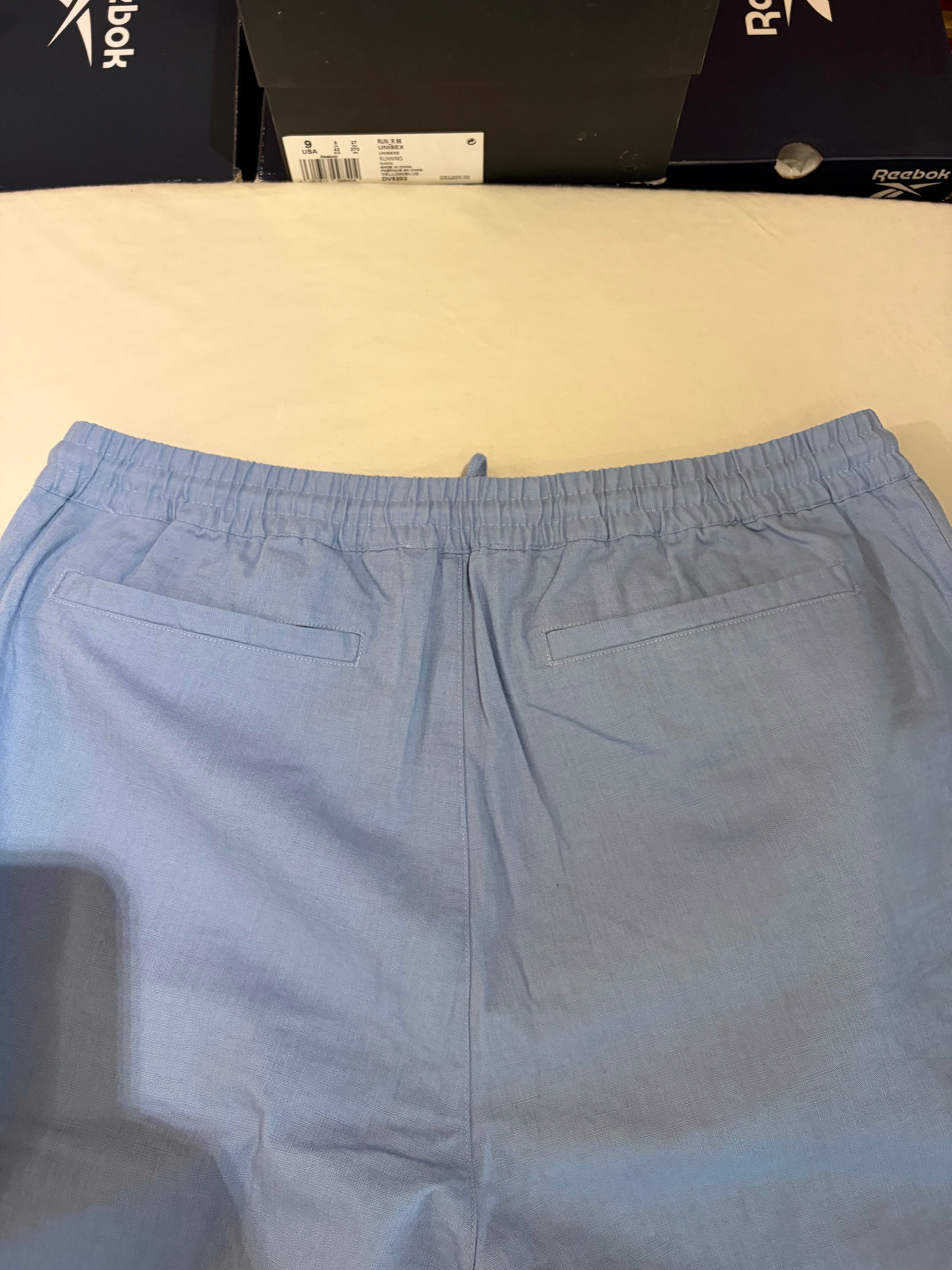Short Greenbomb Right Sky Blue Fair Organic Homme Taille L Neuf avec Étiquette