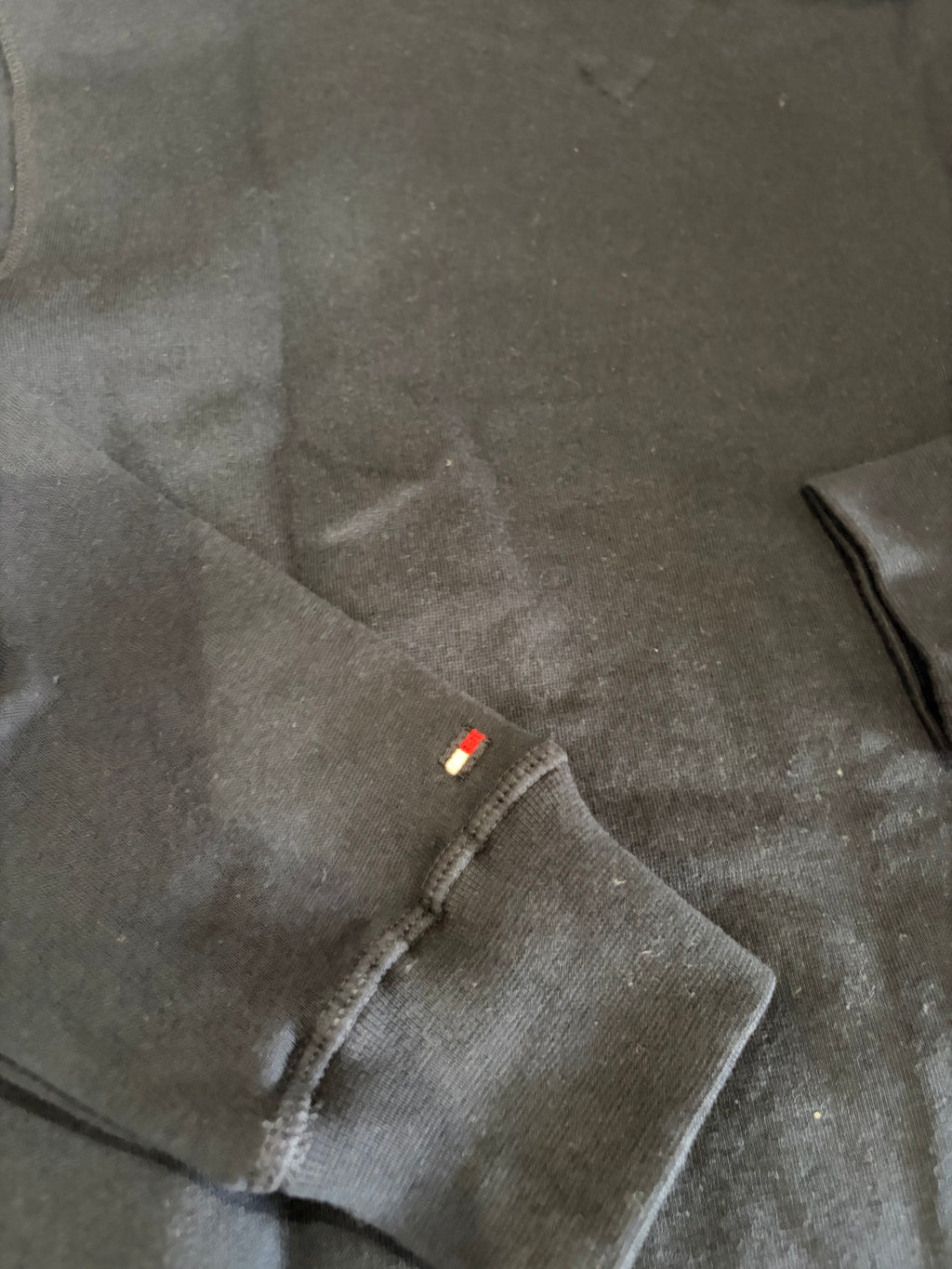Sweat à capuche Tommy Hilfiger Logo Hoody MW0MW10752 Bleu Marine Homme Taille L