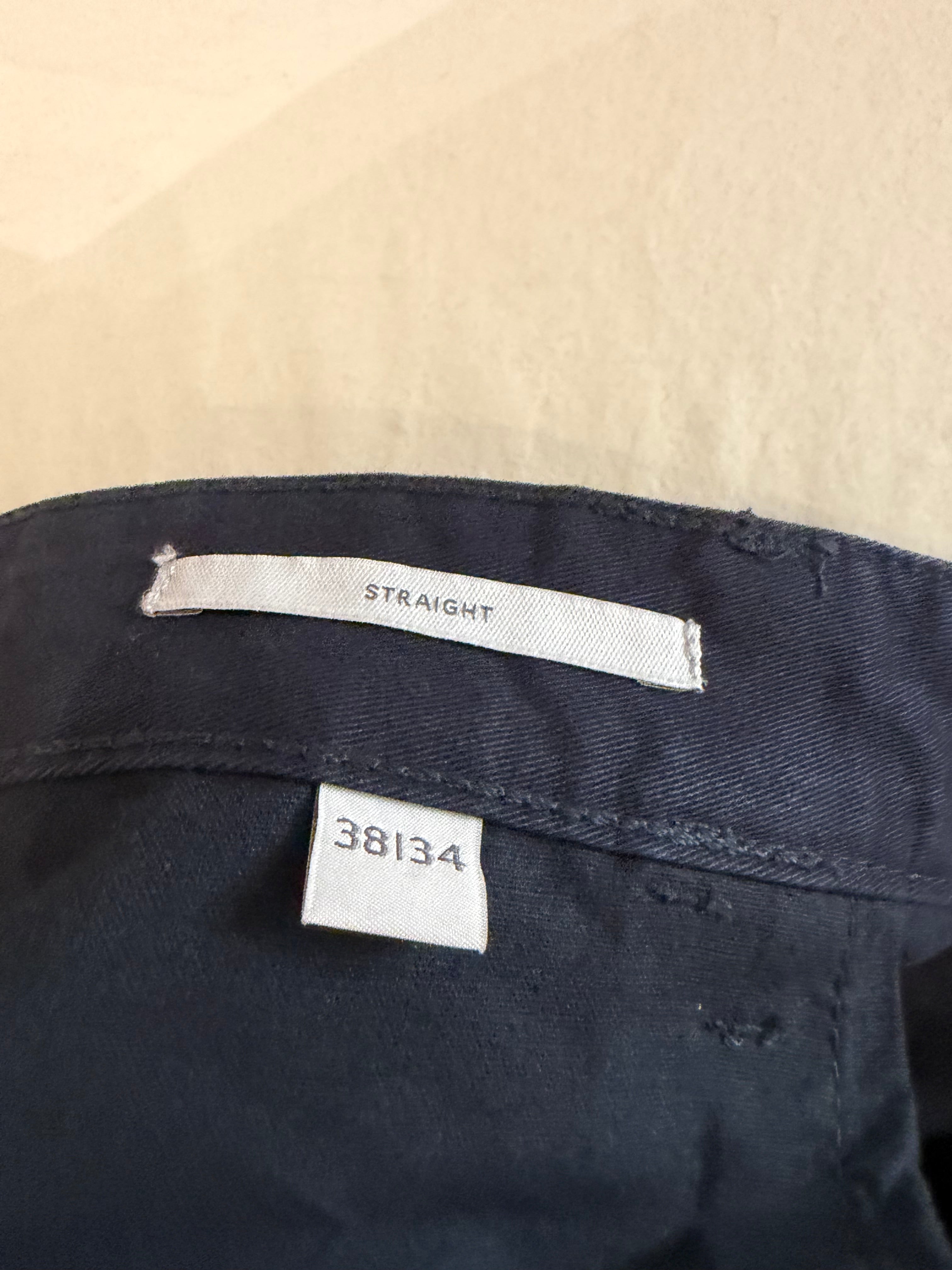Pantalon Chino Esprit Straight Fit Homme Bleu Marine – Neuf avec étiquette – Taille 38/34