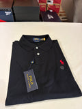 Polo Ralph Lauren – Polo Homme Noir Custom Slim Fit Logo Rouge – Taille XL