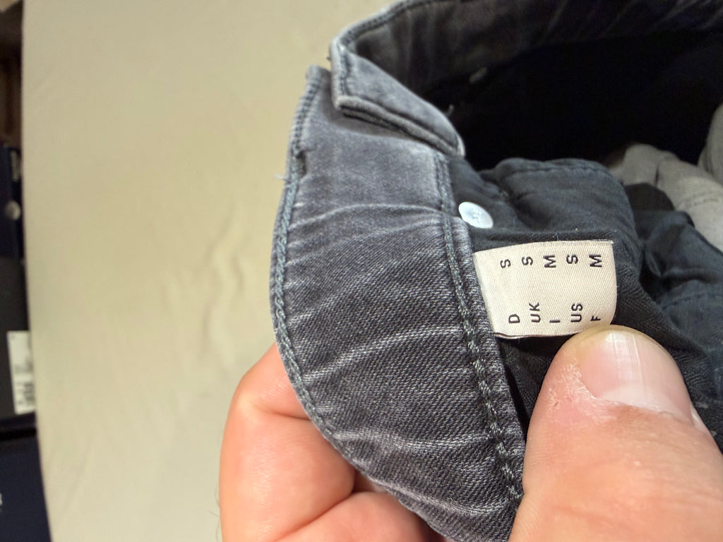 Short en Jean EDC by Esprit Slim Gris Homme Taille M Neuf avec Étiquette