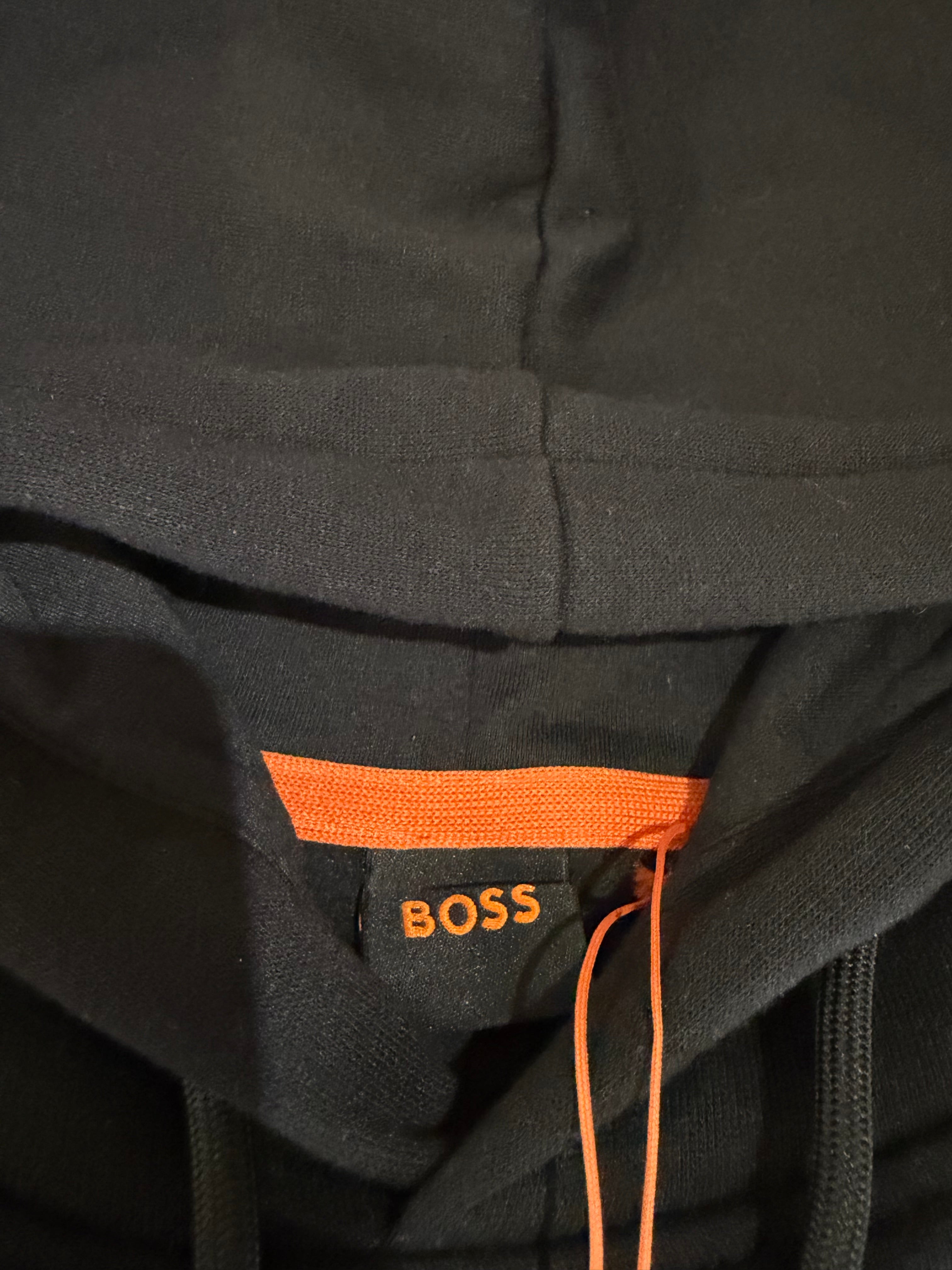 Sweat à capuche HUGO BOSS Wetalk Noir Homme – Taille XXL