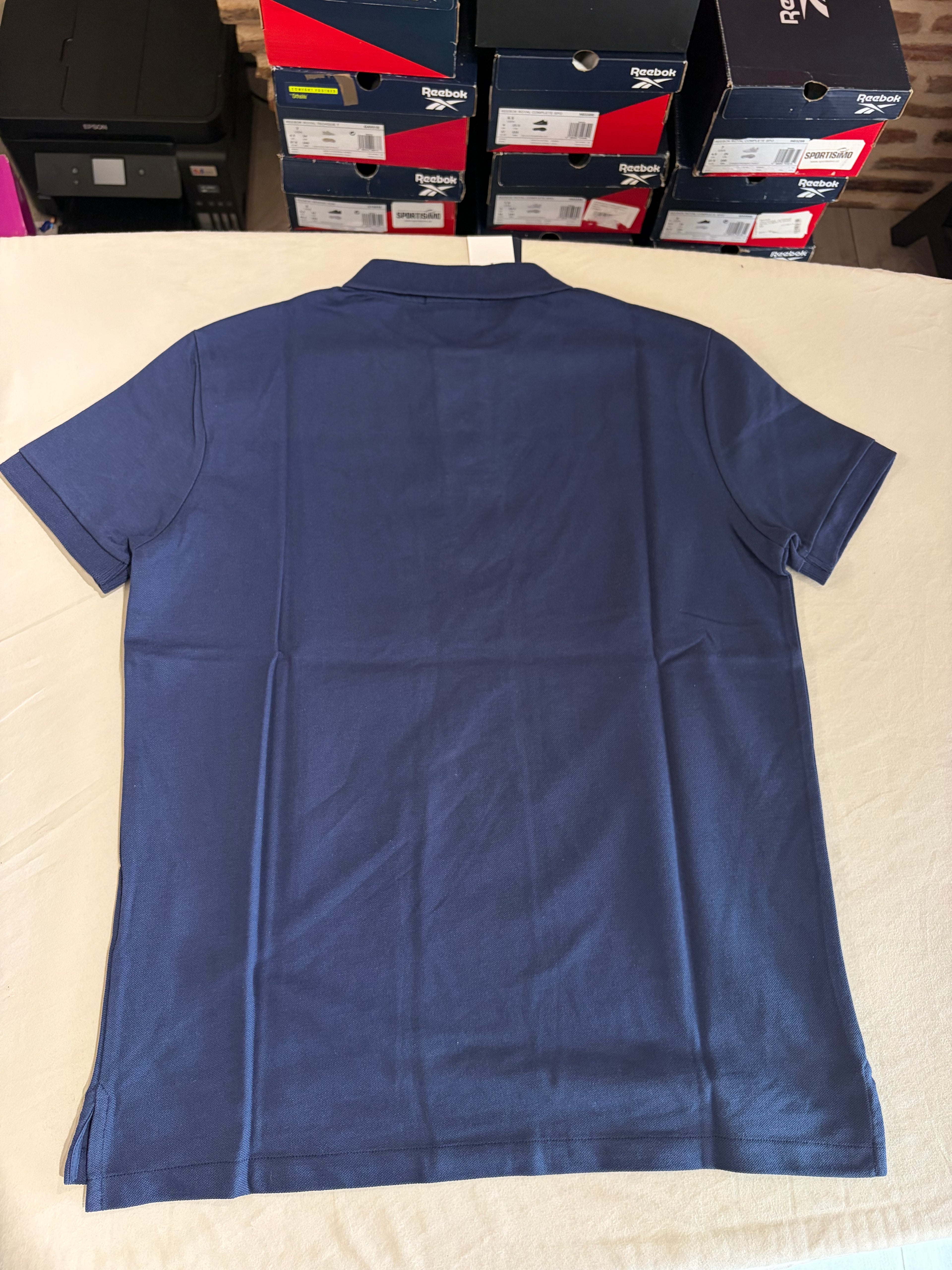 Polo Ralph Lauren Custom Slim Fit Bleu Marine Logo Rouge Homme Taille M – Neuf avec étiquette