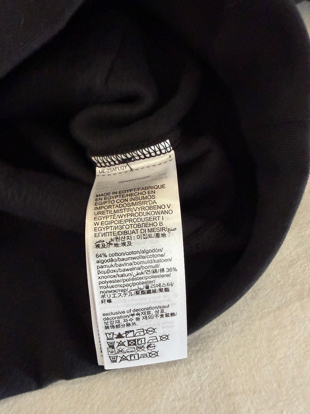 Tommy Hilfiger Sweat à Capuche Homme Logo Brodé Noir MW0MW10752 Taille L