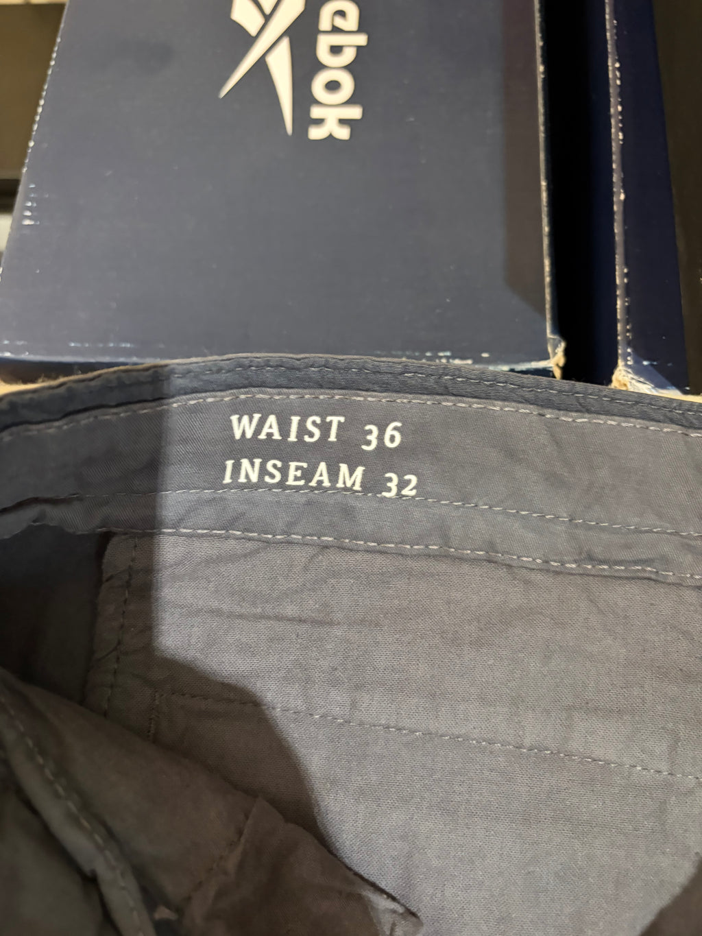 Pantalon Chino Only & Sons Homme Bleu Marine – Taille 36/32 – Neuf avec étiquette