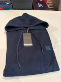 Sweat à Capuche BOSS Homme Wetalk Bleu Marine – Logo Patch – Taille S – Neuf