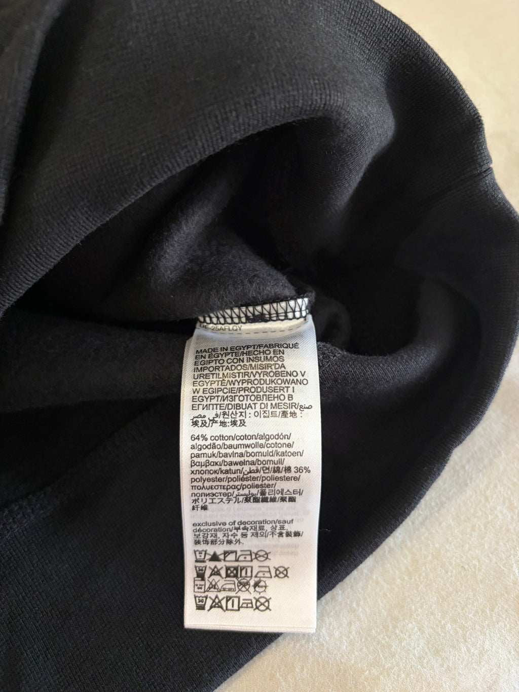 Sweat à capuche Tommy Hilfiger Logo Hoody Noir Homme Taille S