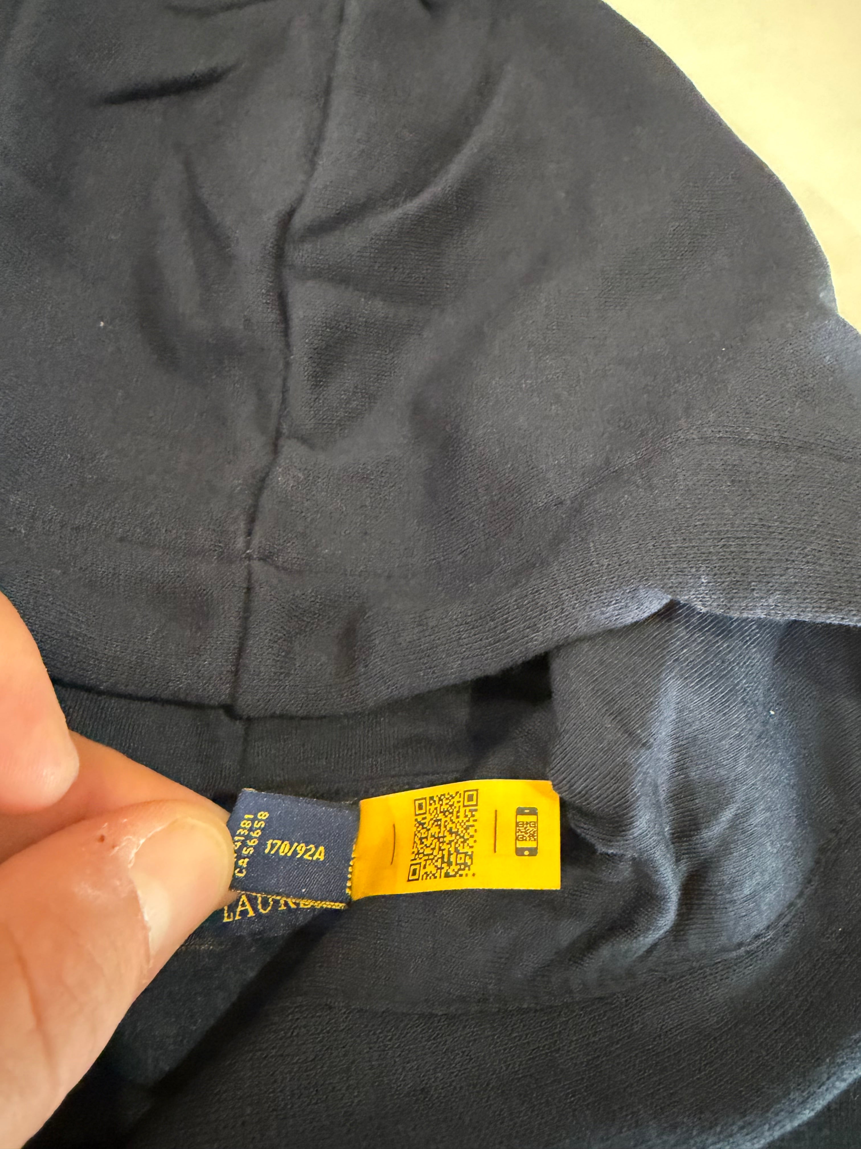 Sweat à capuche Polo Ralph Lauren Aviator Navy Homme S - Logo brodé - Neuf