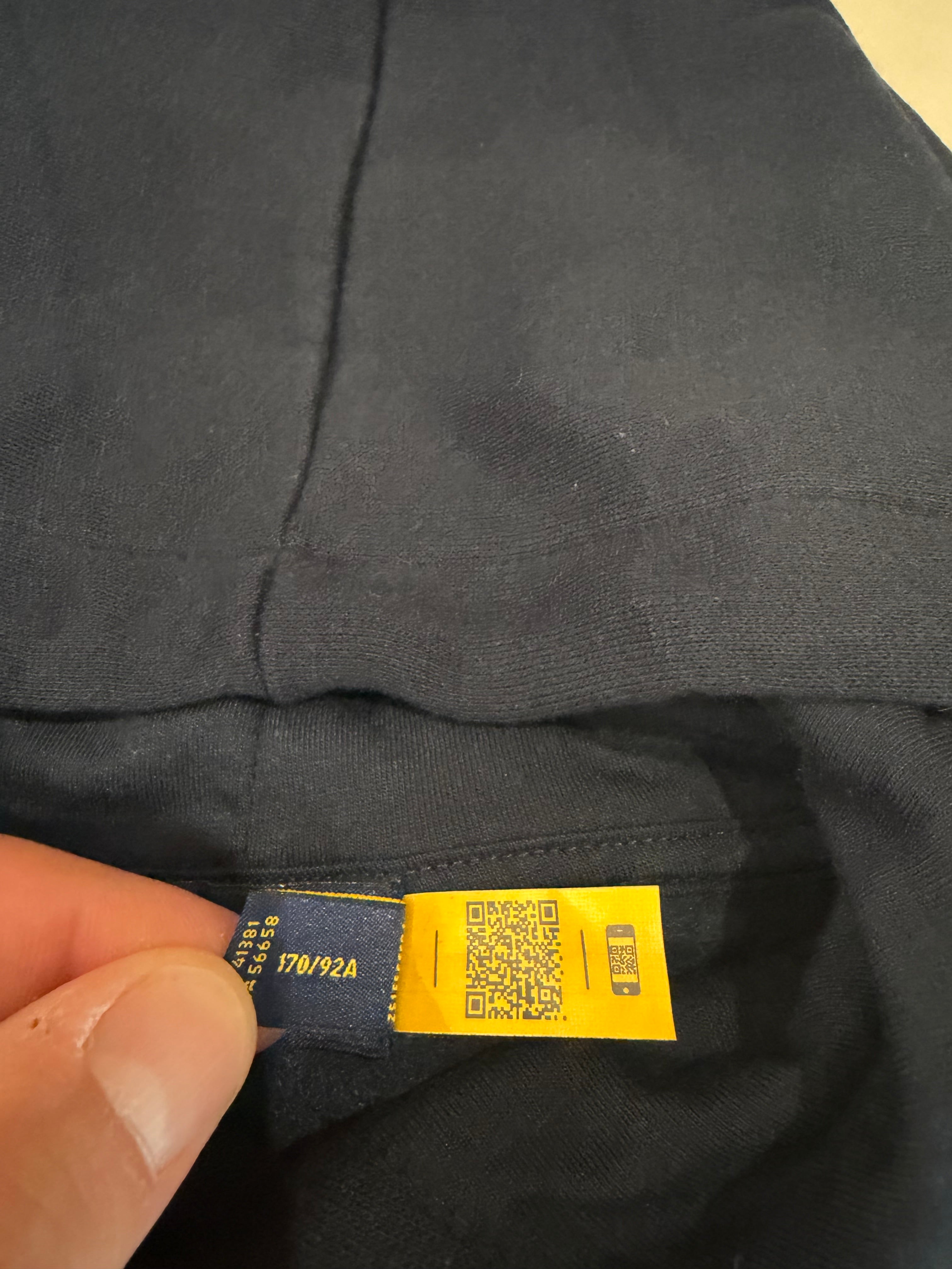 Sweat à capuche Polo Ralph Lauren Aviator Navy brodé – Homme – Taille M