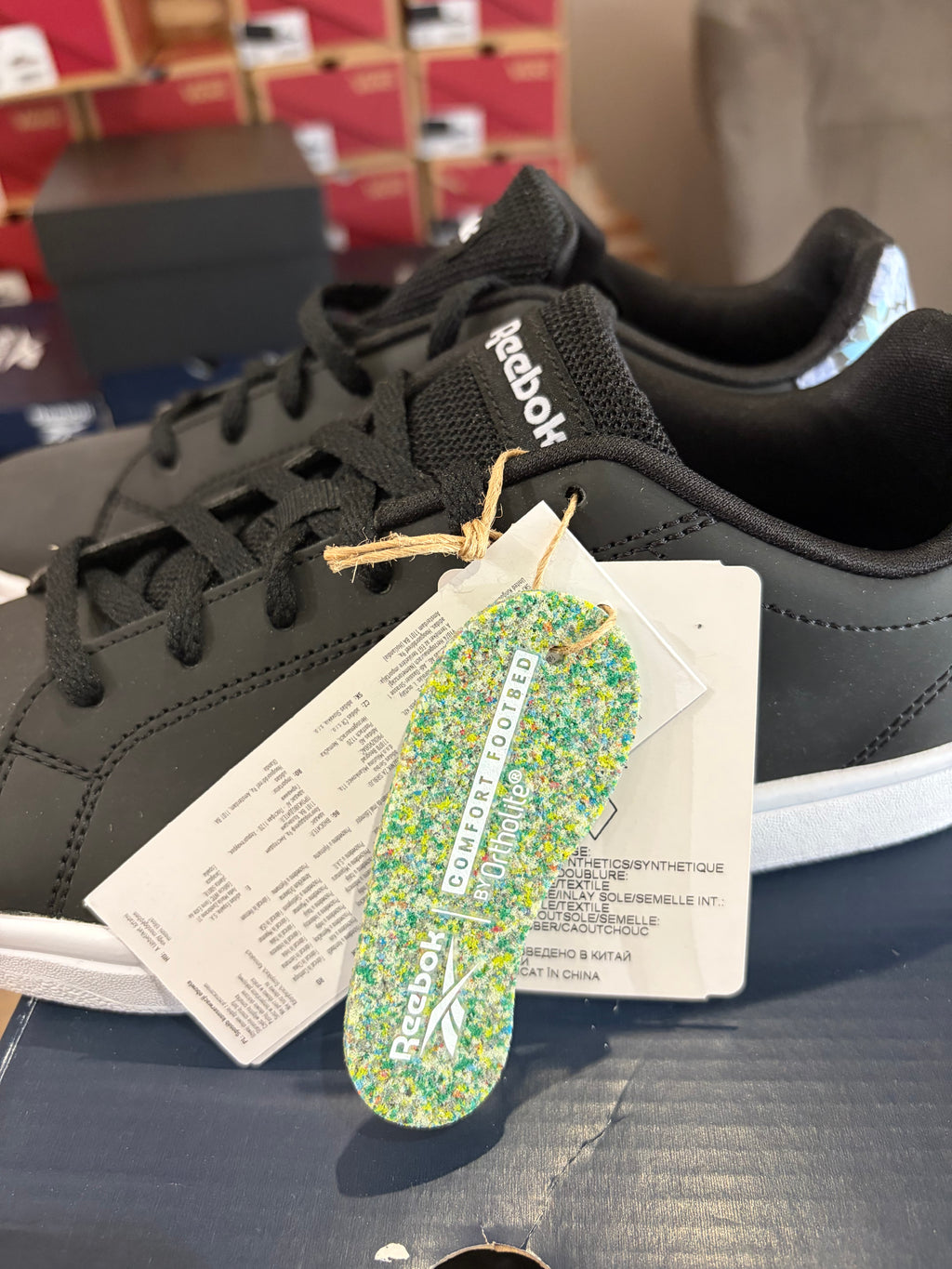 Reebok Royal Complete Spo GX5998 – Baskets Noires Unisexe Taille 38