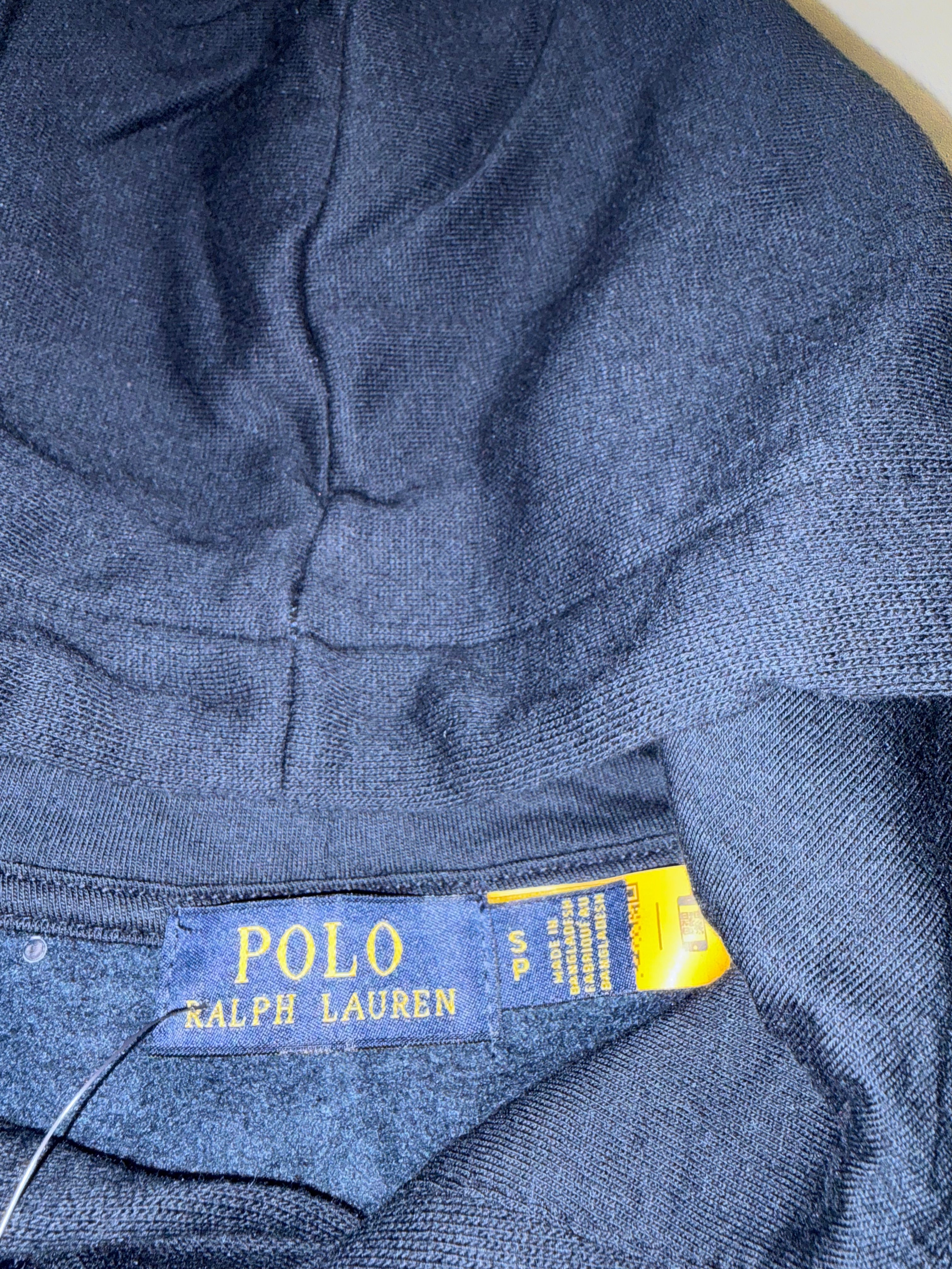 Sweat à capuche Polo Ralph Lauren Aviator Navy Homme S - Logo brodé - Neuf