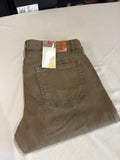 Unlimited Royal Blue Pantalon Slim Fit Homme Beige Taille 34 Neuf avec Étiquette