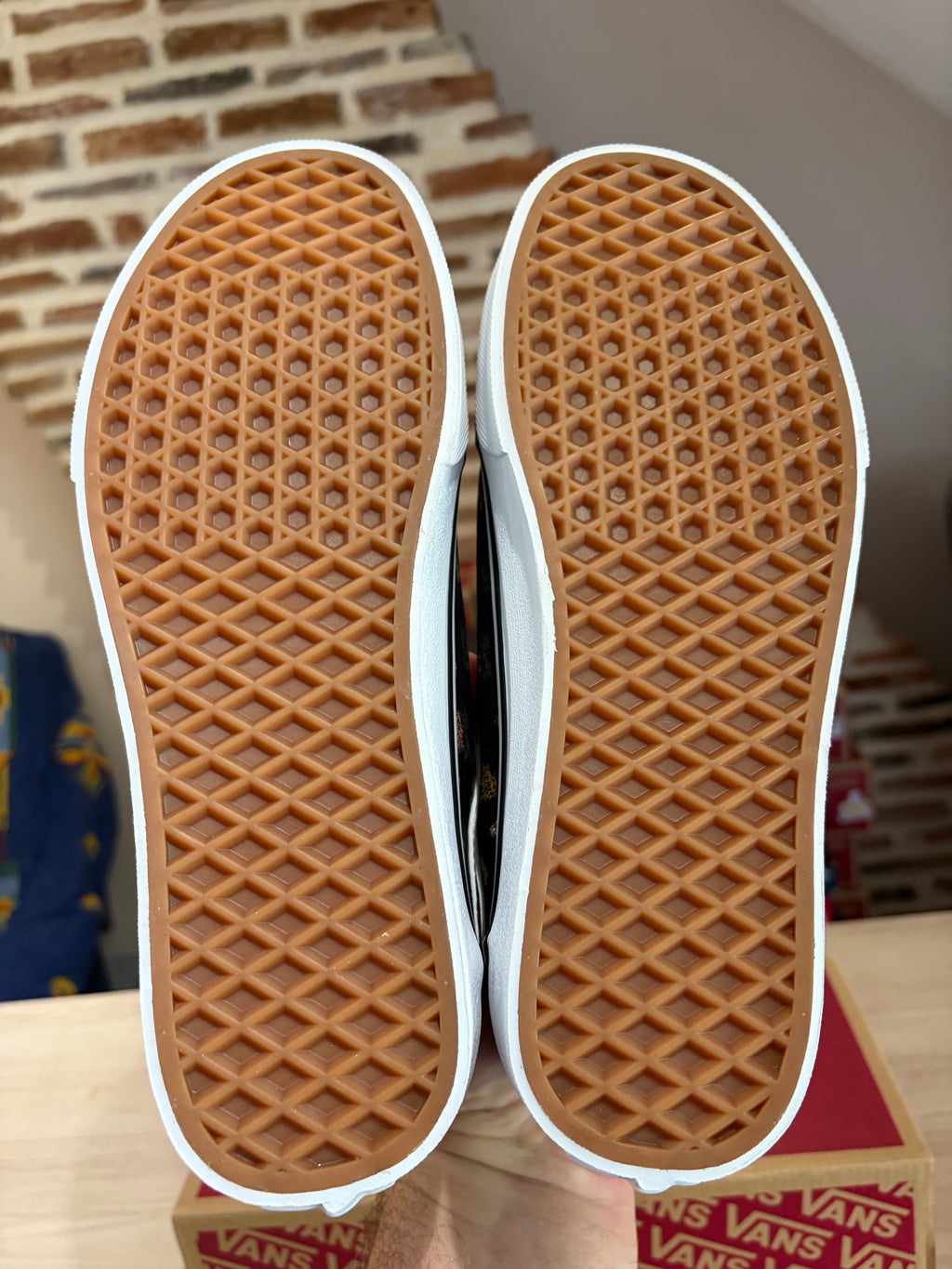 Vans Ward Garden Floral Black/White – Baskets Femme Taille 41