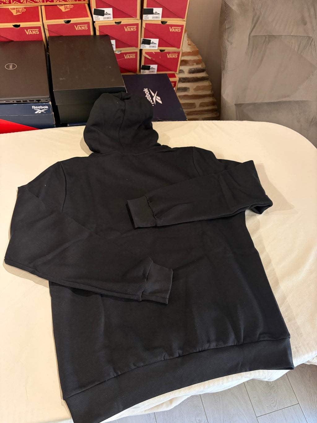 Polo Ralph Lauren Sweat à Capuche Homme Noir Logo Brodé Signature Taille L