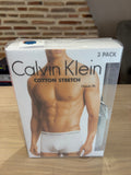 Calvin Klein Cotton Stretch 3 Pack Boxers Homme Rose Noir Bleu Taille M Neuf