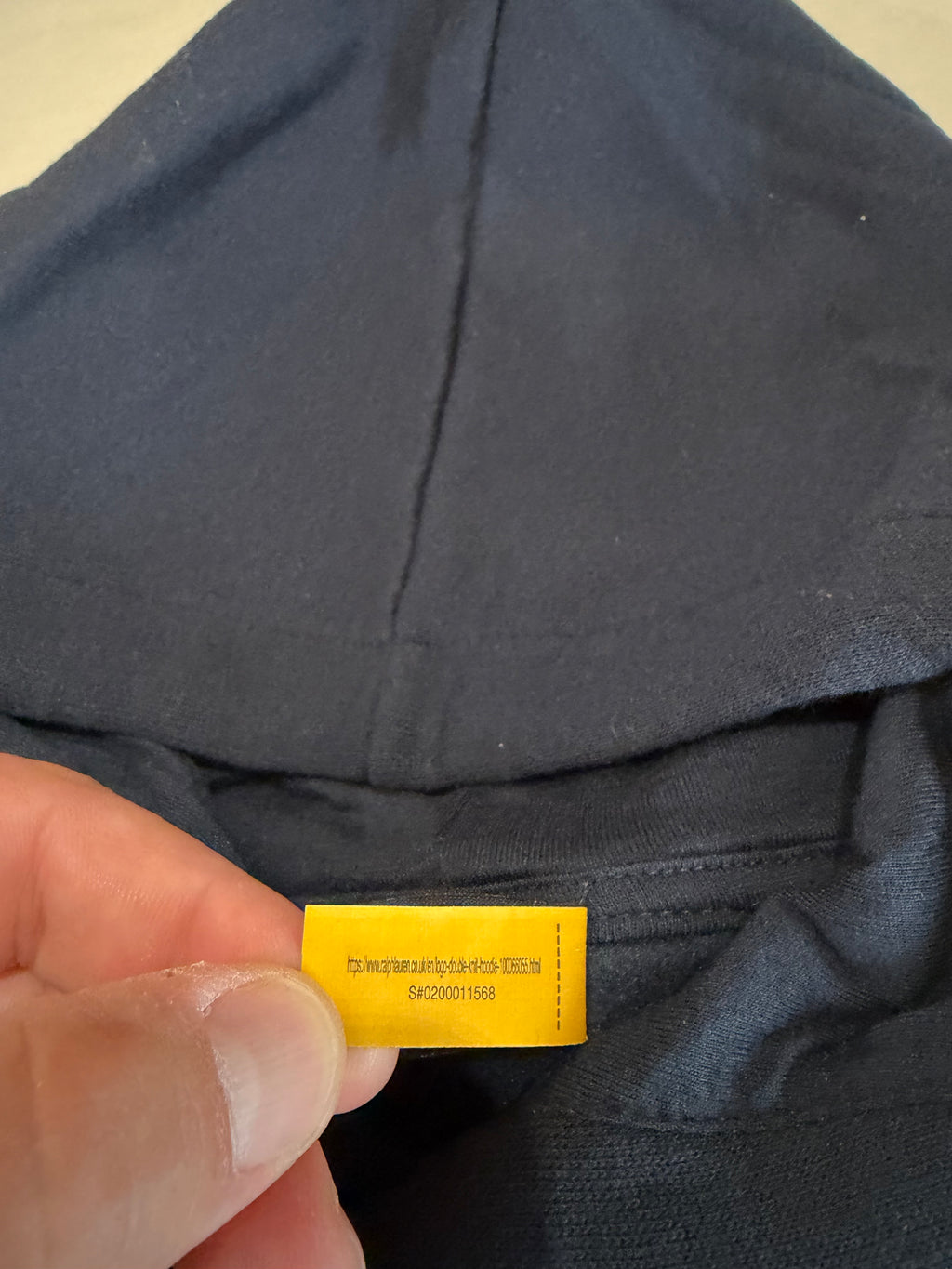 Sweat à Capuche Polo Ralph Lauren Homme Aviator Navy – Logo Brodé – Taille L – Neuf