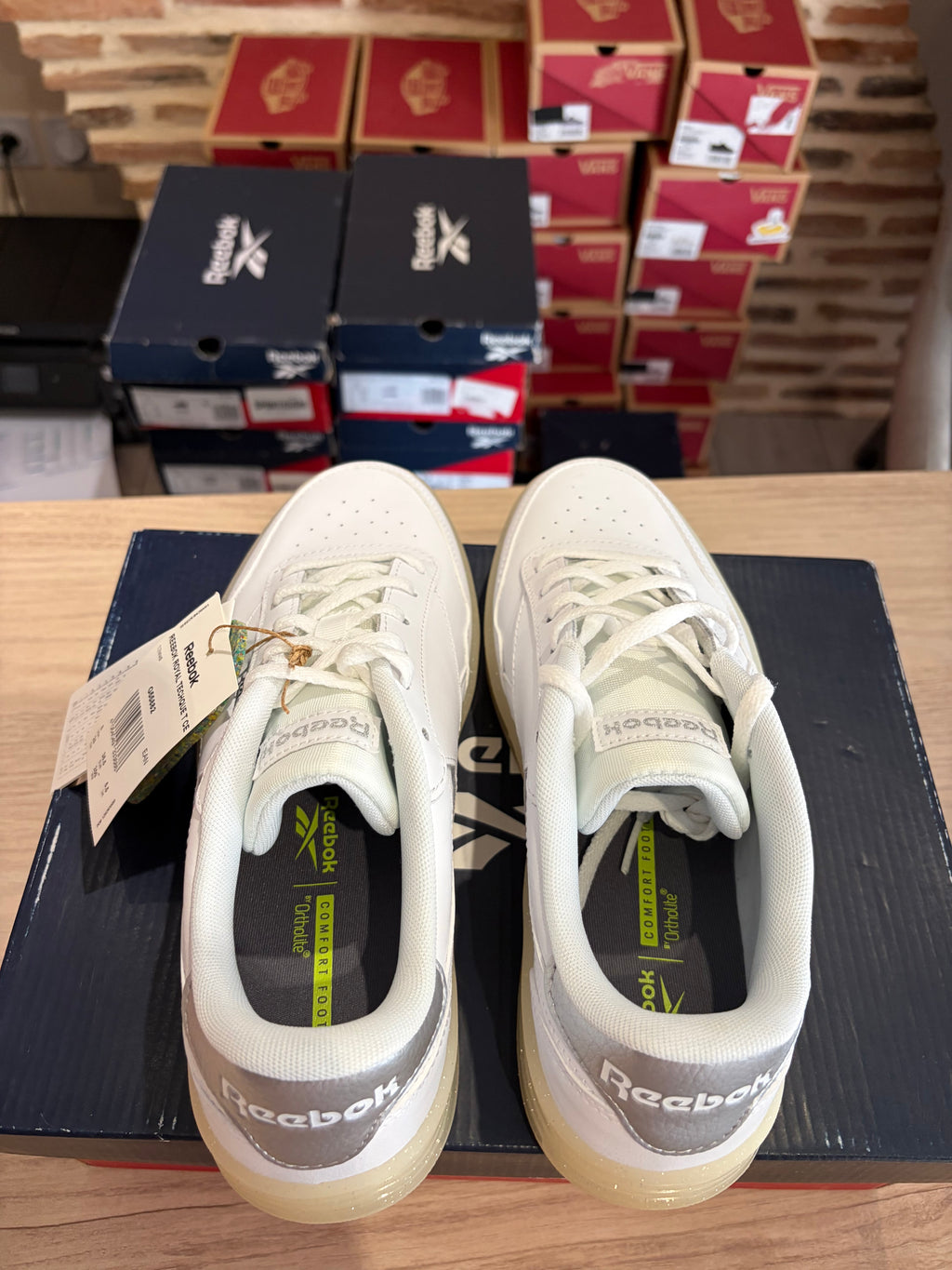 Reebok Royal Techque T CE Femme Blanche – Pointure 38,5 – Neuves avec boîte