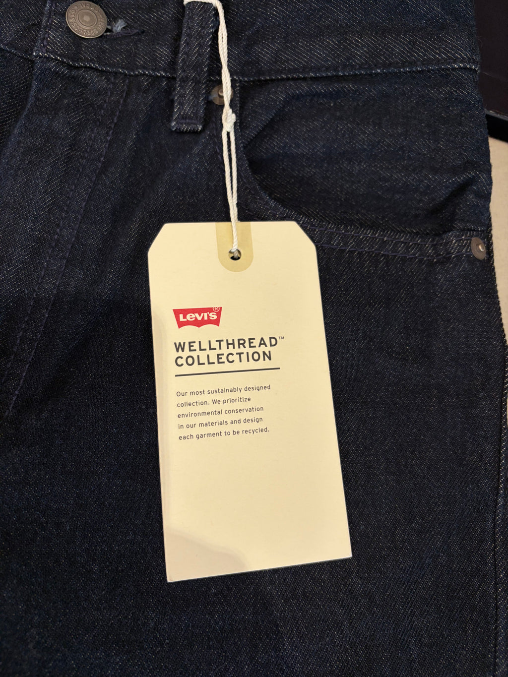 Jean Levi's® 70s High Slim Straight Femme Bleu Brut – Taille W27 L32 – Neuf avec Étiquette
