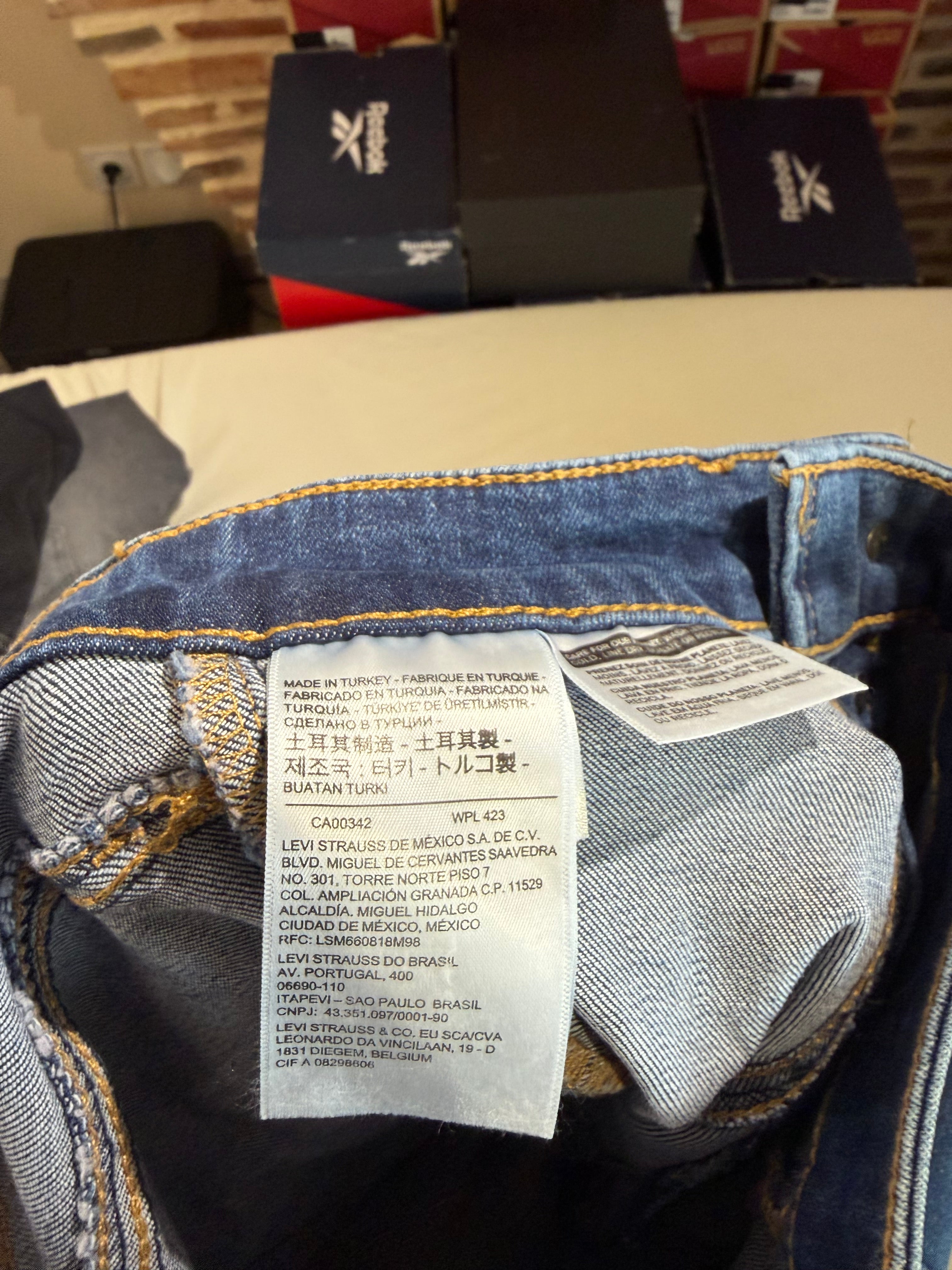 Levi's 721 High Rise Skinny Ankle Femme Neuf - Jean Bleu Denim Taille 24