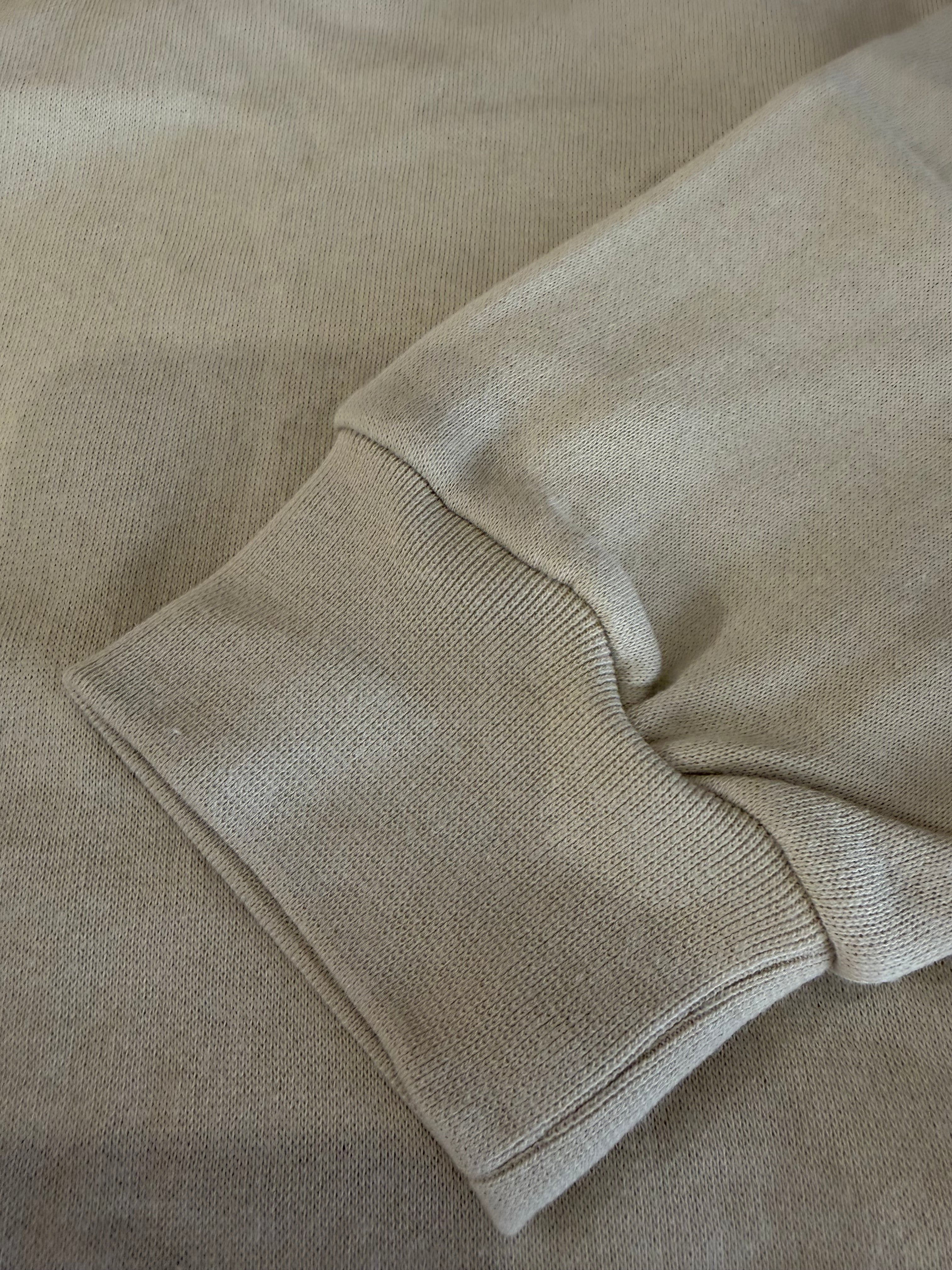 Sweat à capuche BOSS Wetalk Natural écru Homme L - Logo ton sur ton - Neuf