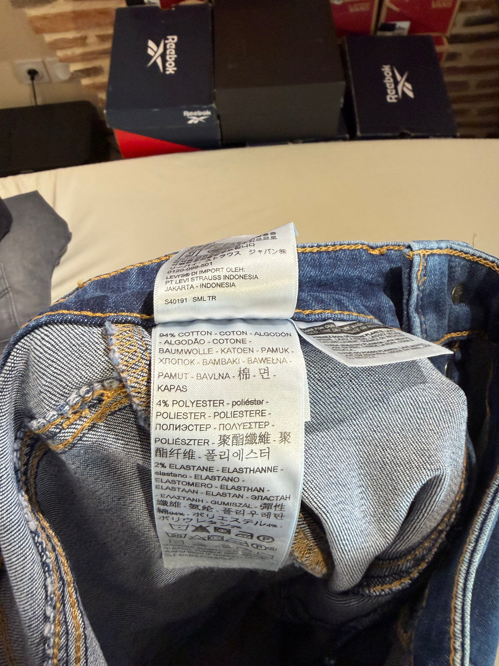 Levi's 721 High Rise Skinny Ankle Femme Neuf - Jean Bleu Denim Taille 24