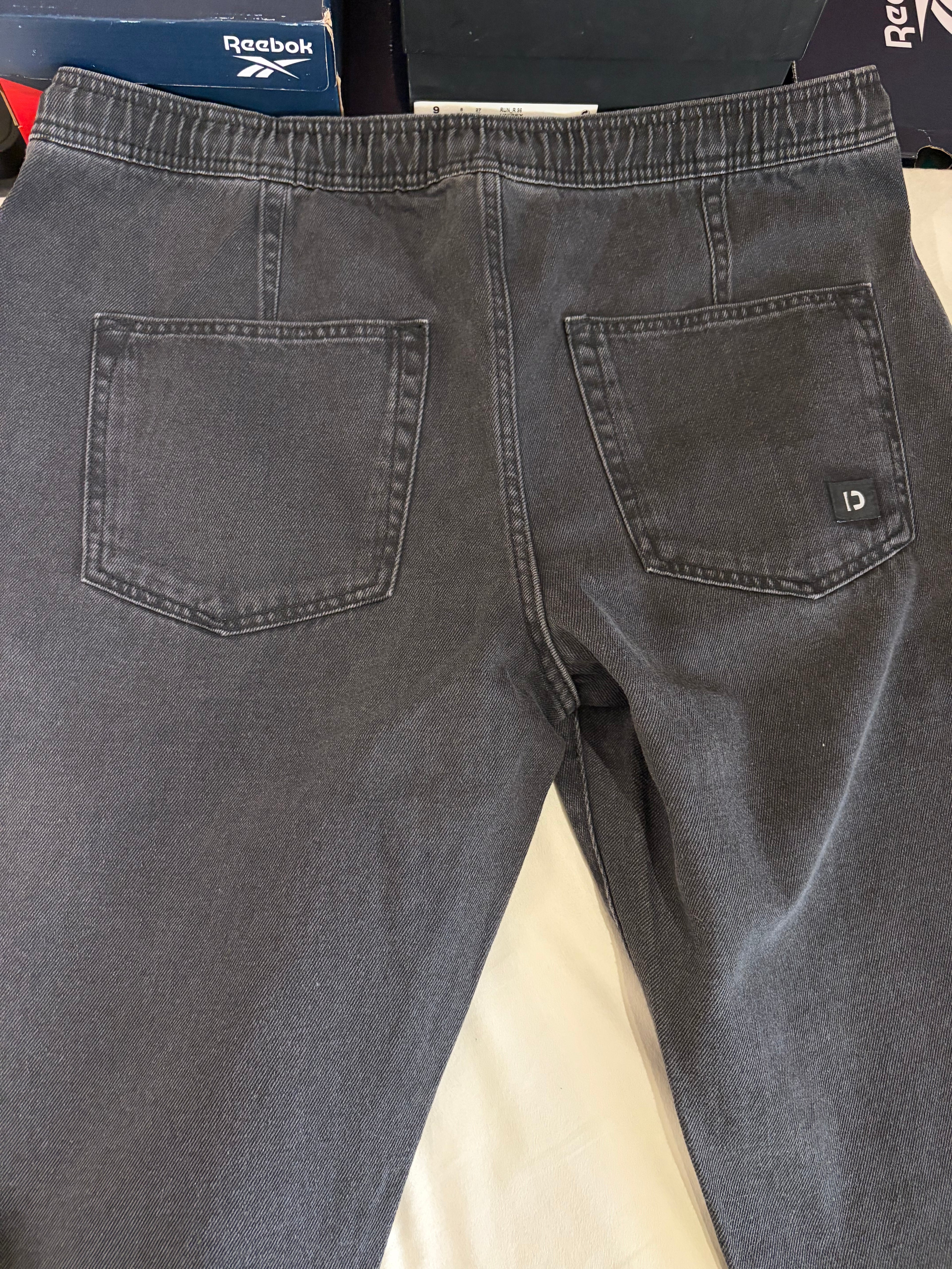 Jean Tom Tailor Denim Loose Fit Homme Gris Délavé Taille XL Neuf avec Étiquettes