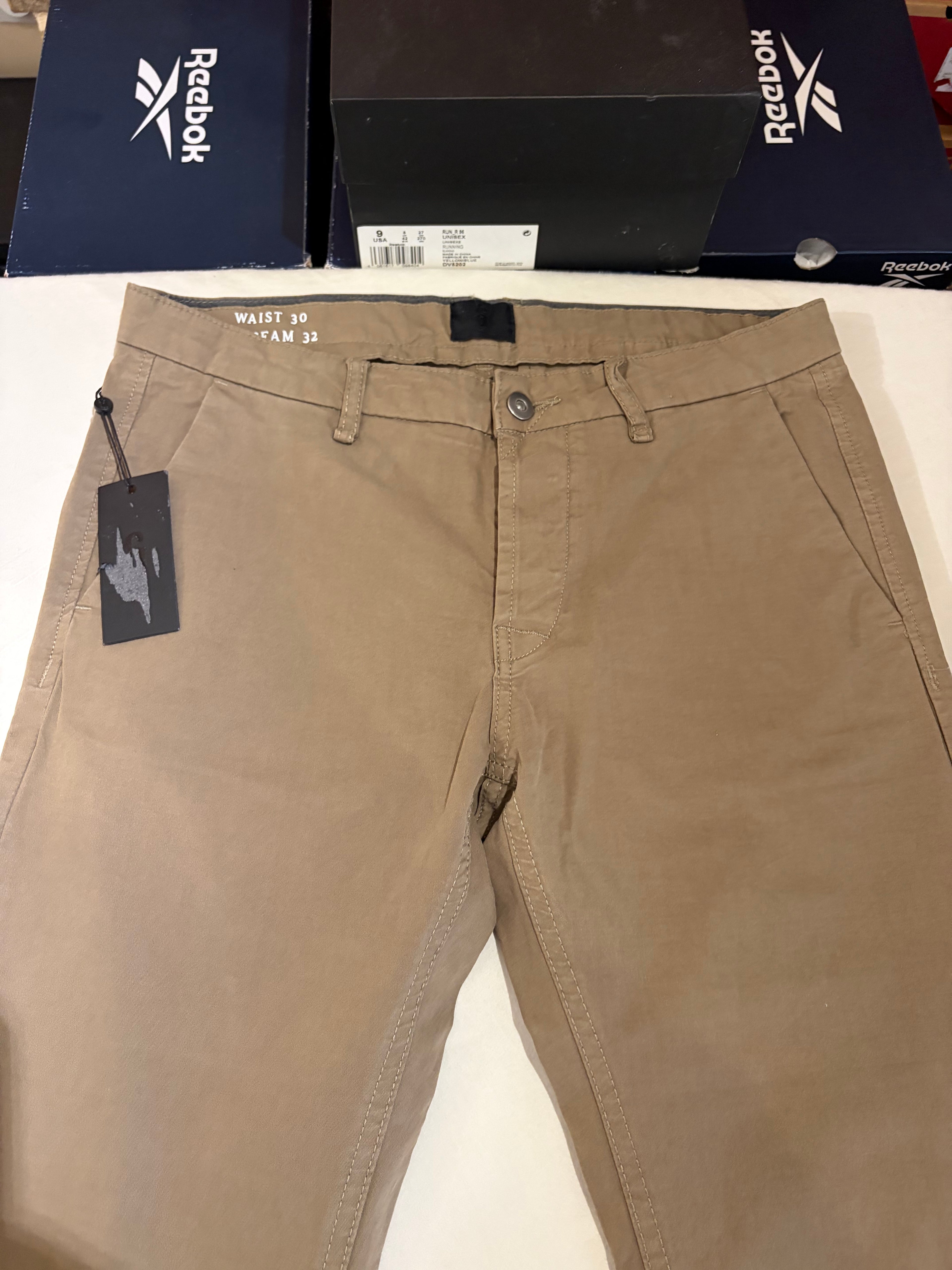 Pantalon Chino Only & Sons Homme Beige Sable – Taille 30/32 – Neuf avec étiquette
