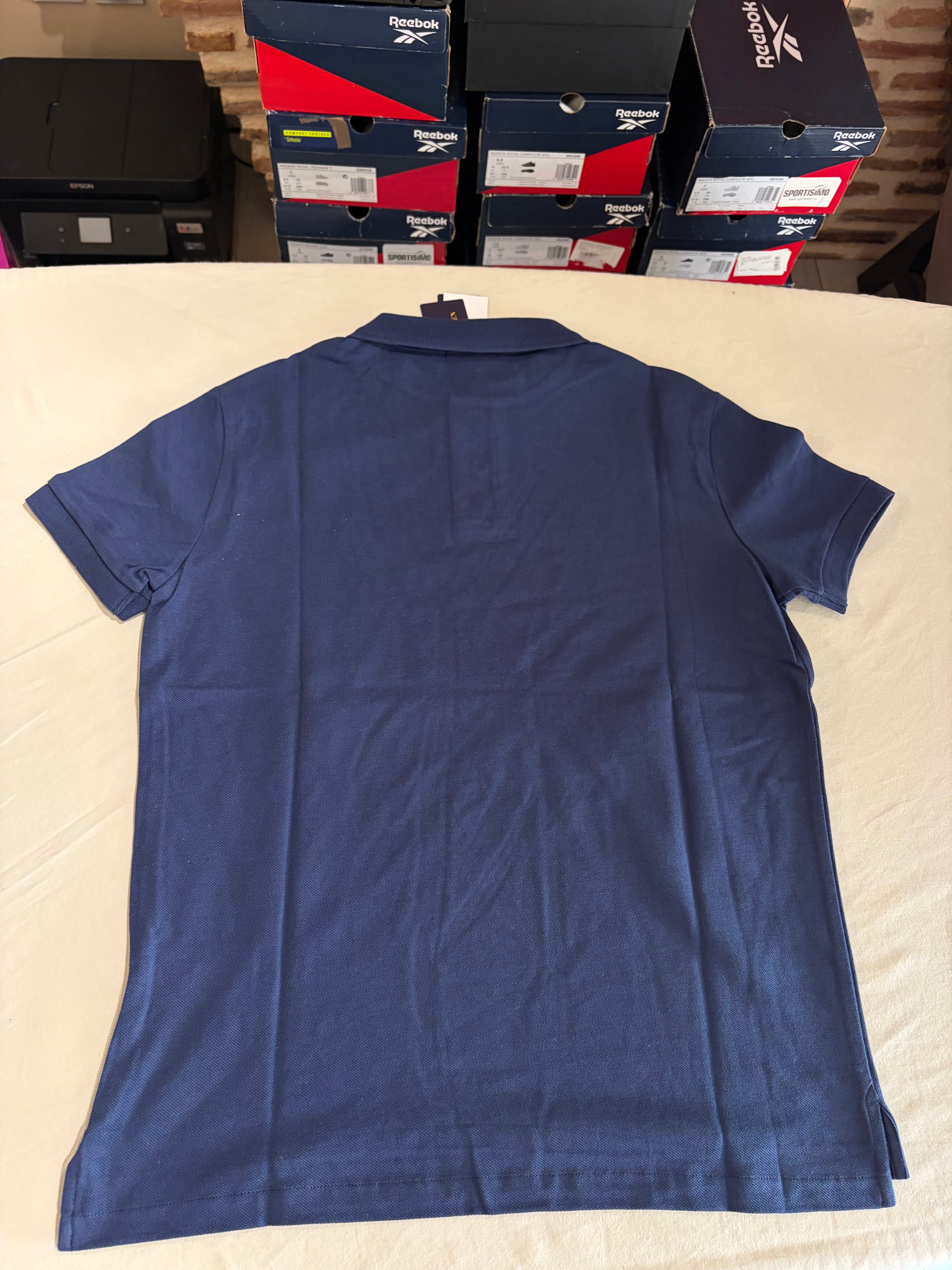 Polo Ralph Lauren Homme Custom Slim Fit Bleu Taille S Neuf