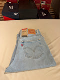 Jean Levi's® High-Waisted Mom Jeans Femme Bleu Denim Clair – Taille W29 L27 – Neuf avec Étiquette