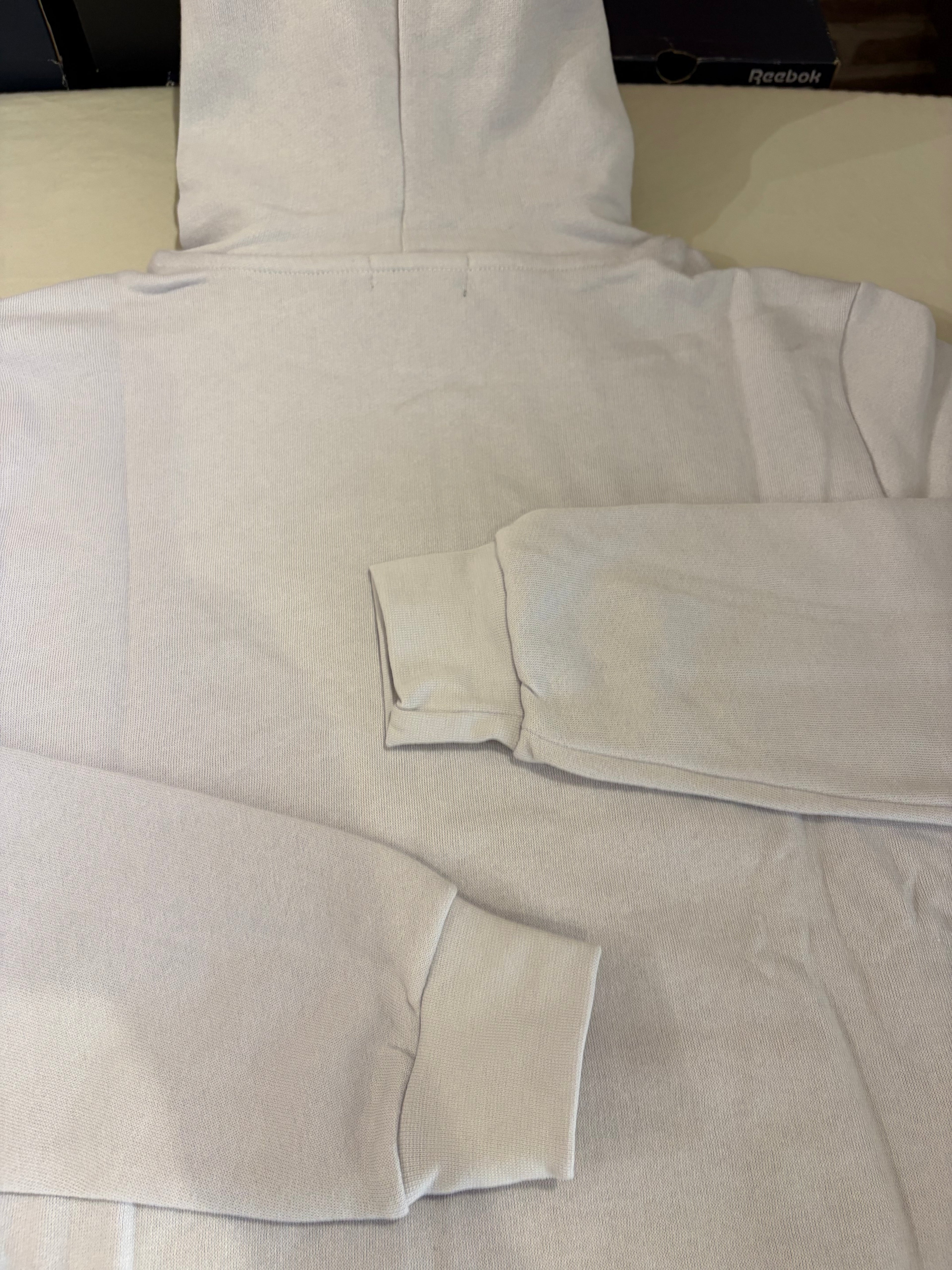 Sweat à capuche Polo Ralph Lauren gris perle brodé – Homme – Taille M