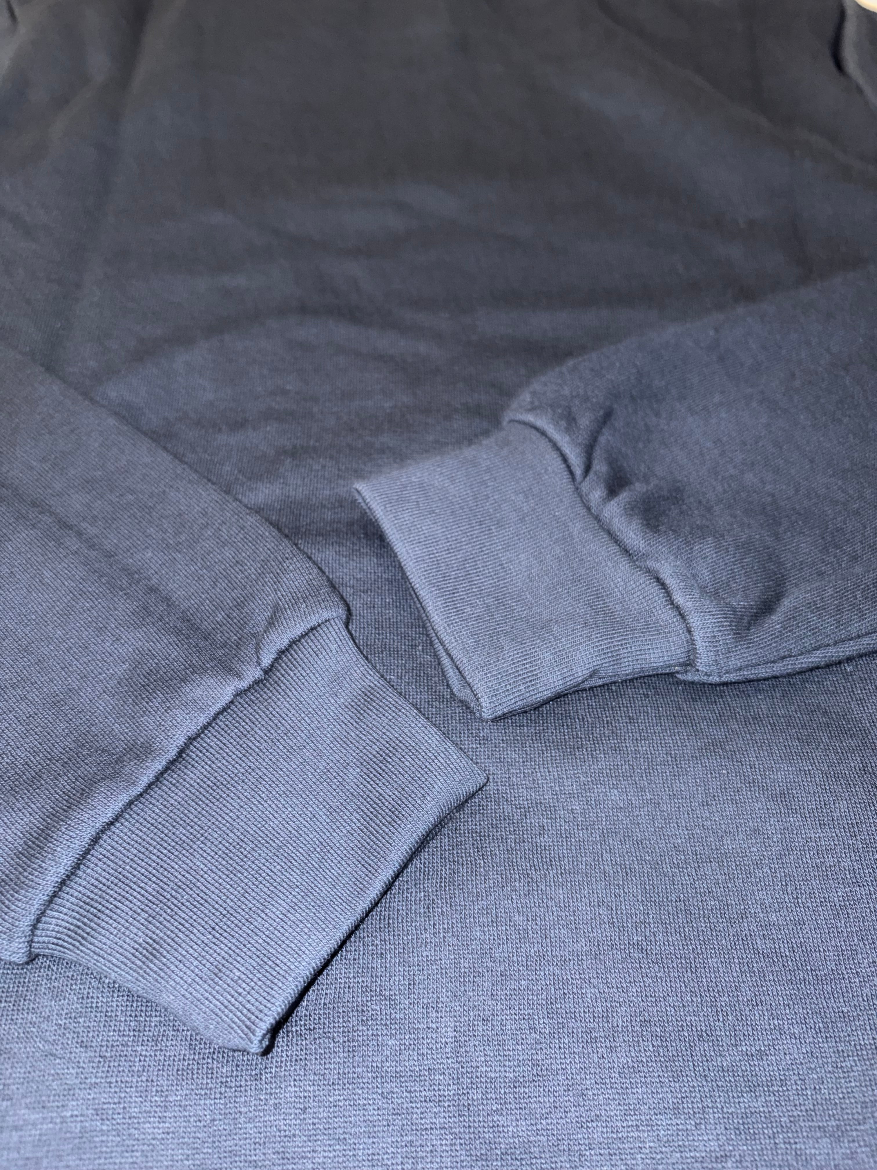 Sweat à capuche BOSS Homme Bleu Marine Dark Blue Taille M - Logo Patch - Neuf