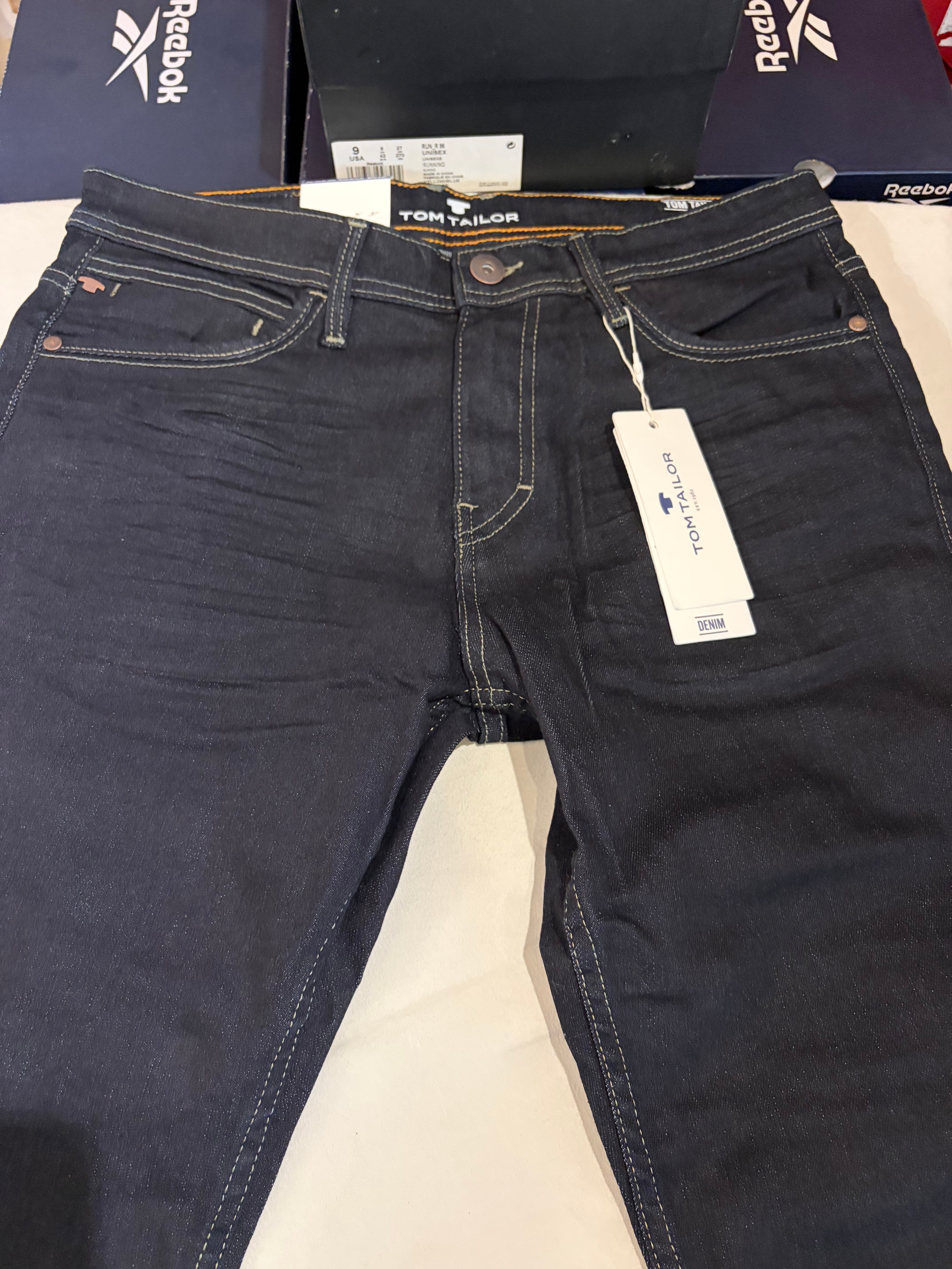 Jean Tom Tailor Josh Regular Homme Bleu Brut – Neuf avec étiquettes – Taille 31/32