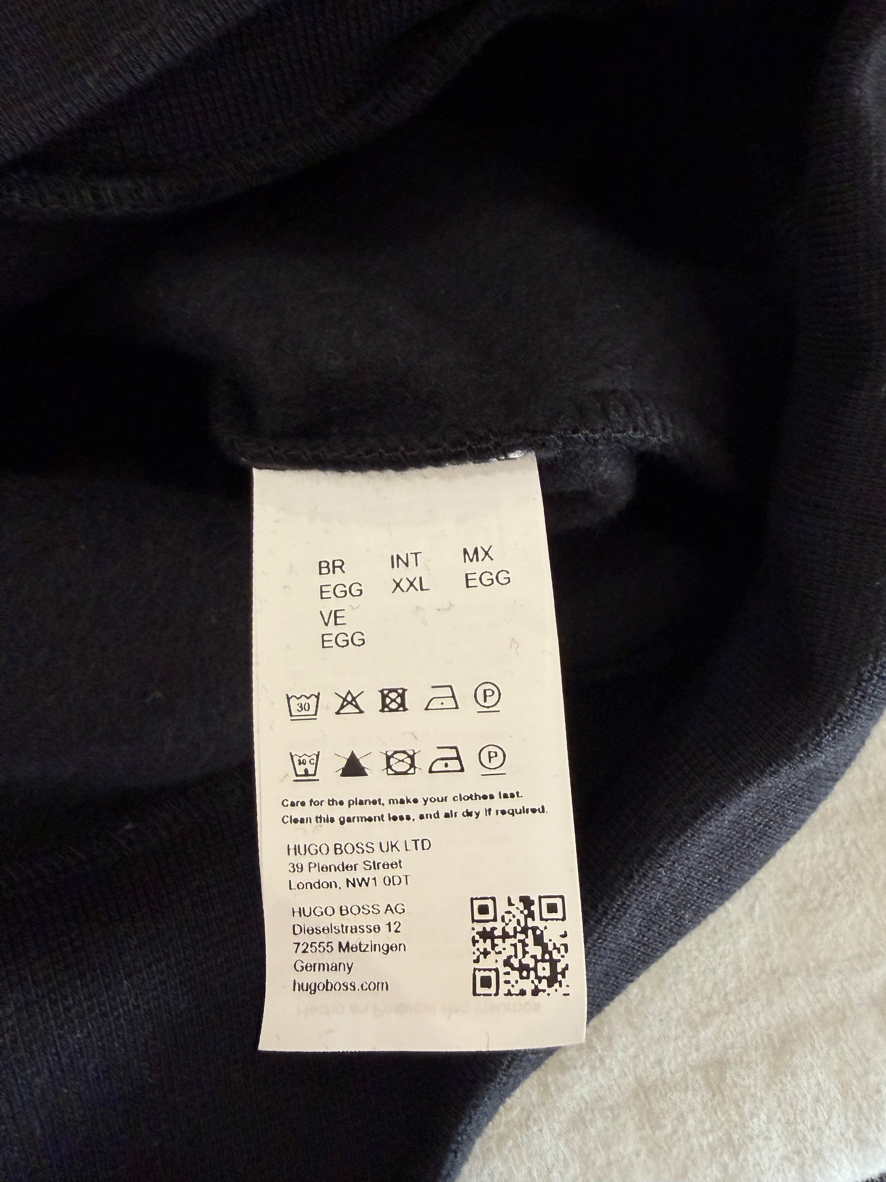 Sweat à capuche HUGO BOSS Wetalk Noir Homme – Taille XXL