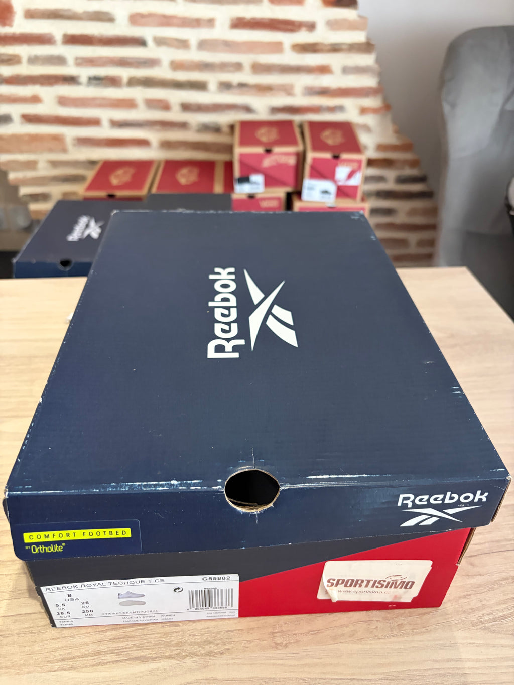 Reebok Royal Techque T CE Femme Blanche – Pointure 38,5 – Neuves avec boîte