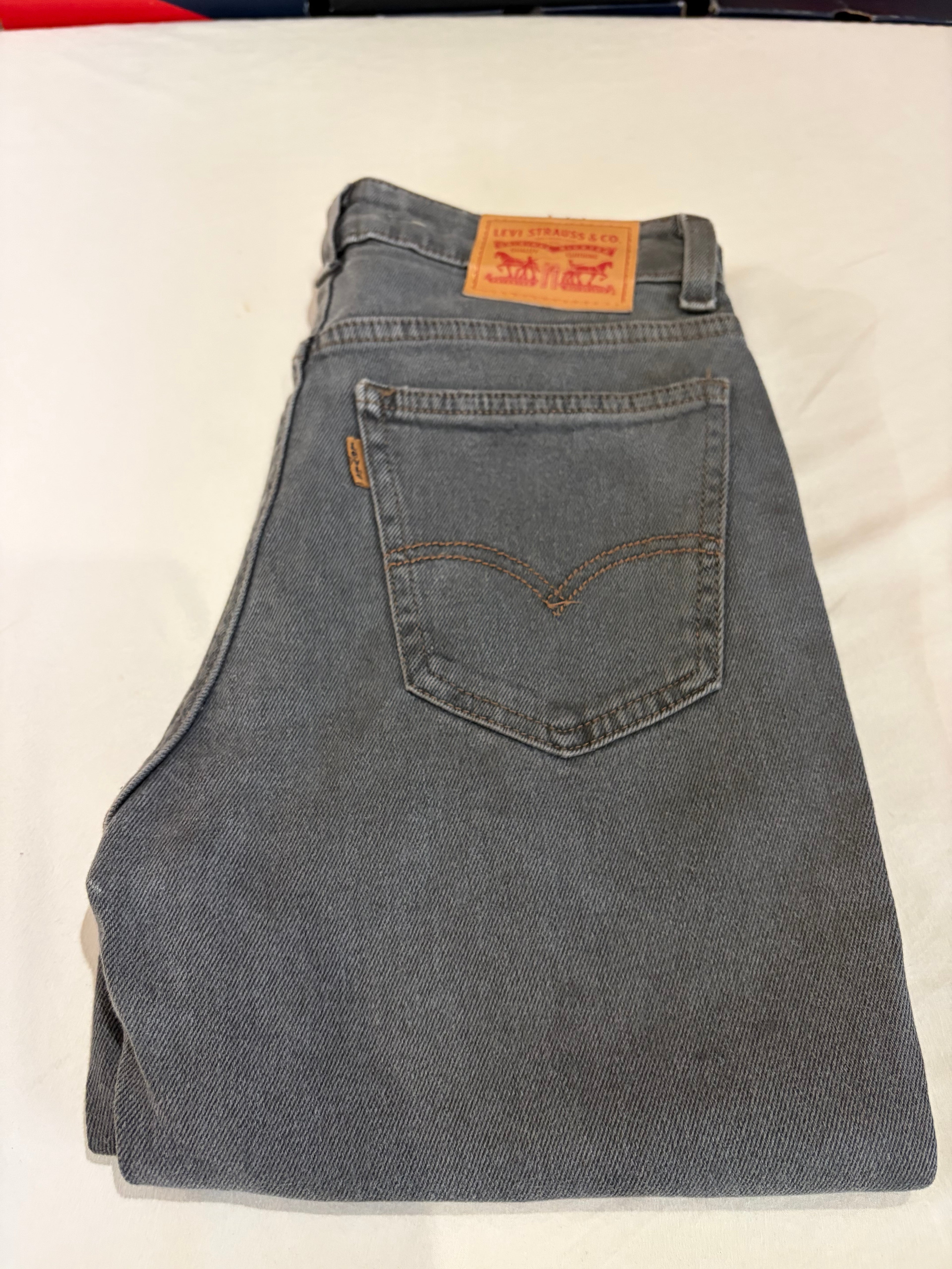 Jean Levi's® 721 Vintage High Rise Skinny Femme Gris Délavé – Taille 25 – Neuf