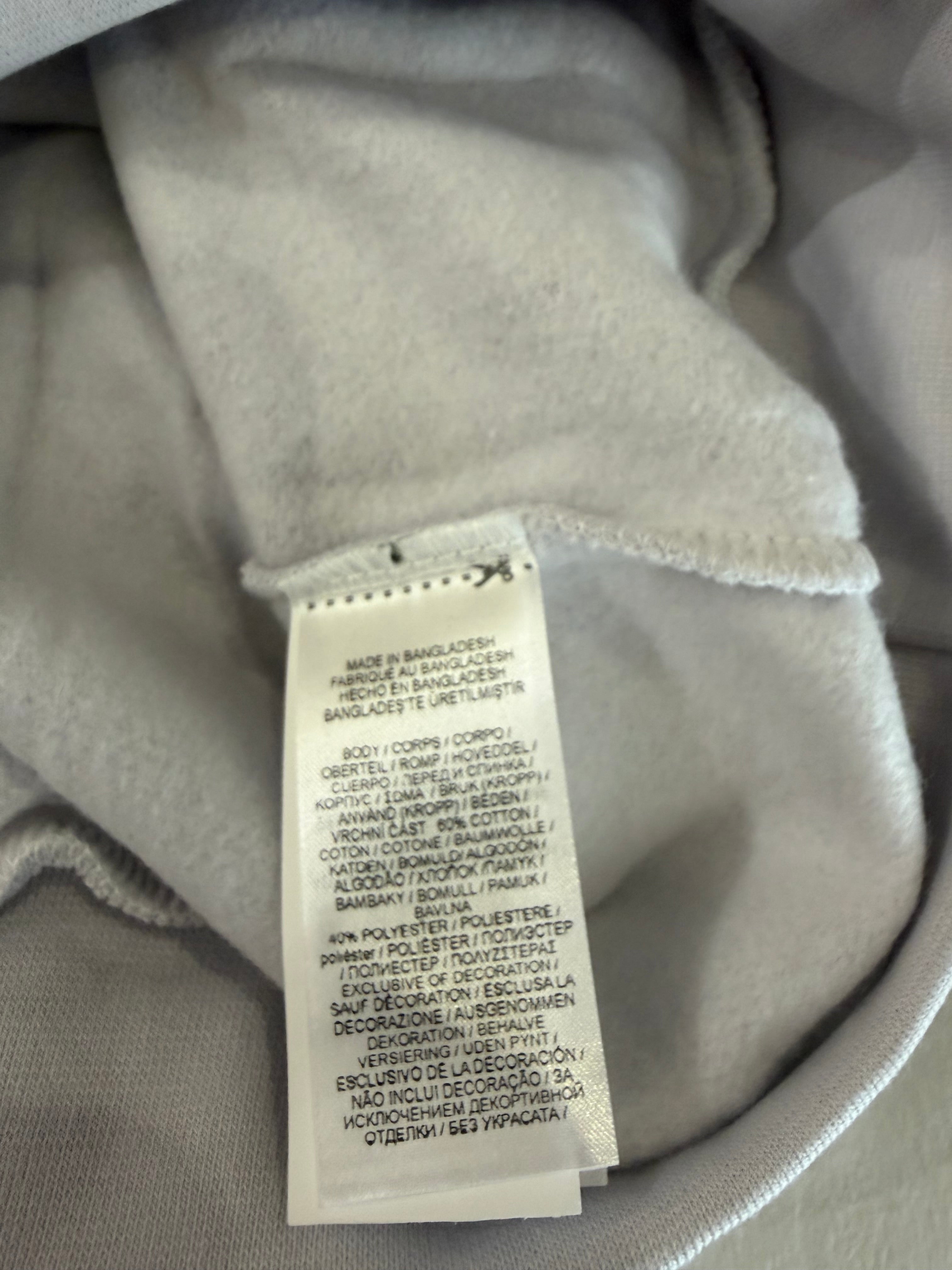 Sweat à capuche Polo Ralph Lauren gris perle brodé – Homme – Taille M
