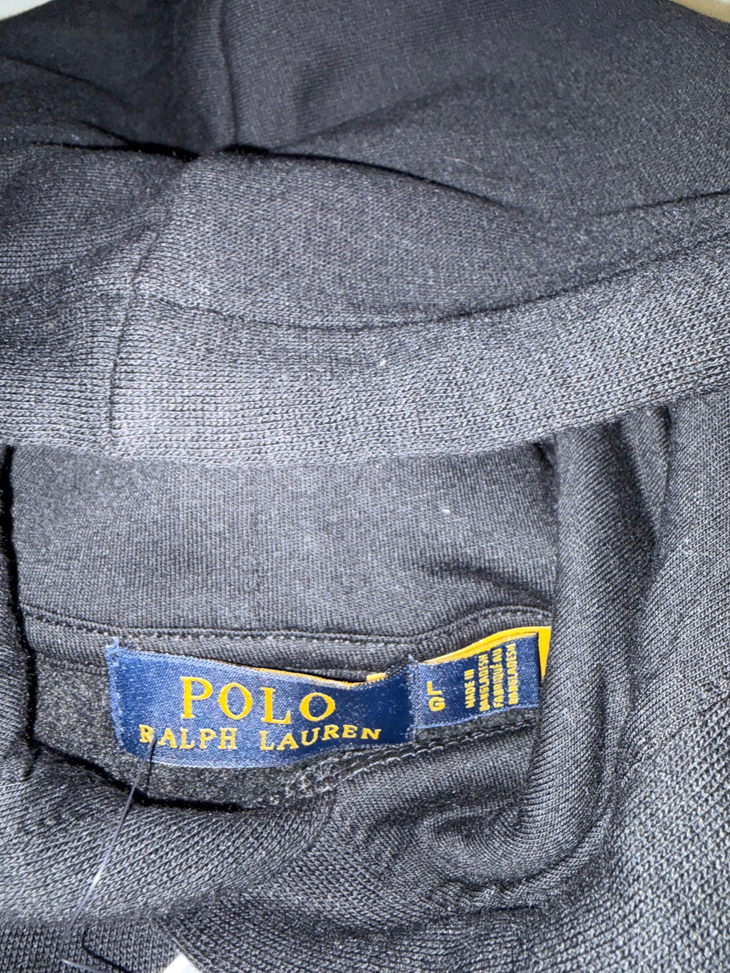 Polo Ralph Lauren Sweat à Capuche Homme Noir Logo Brodé Signature Taille L