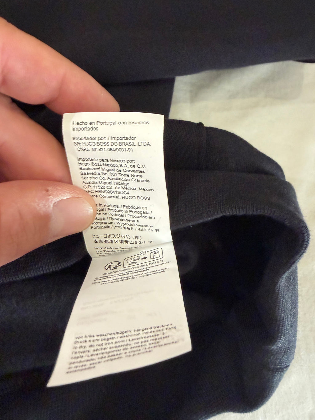 Sweat à capuche HUGO BOSS Wetalk Noir Homme – Taille XXL