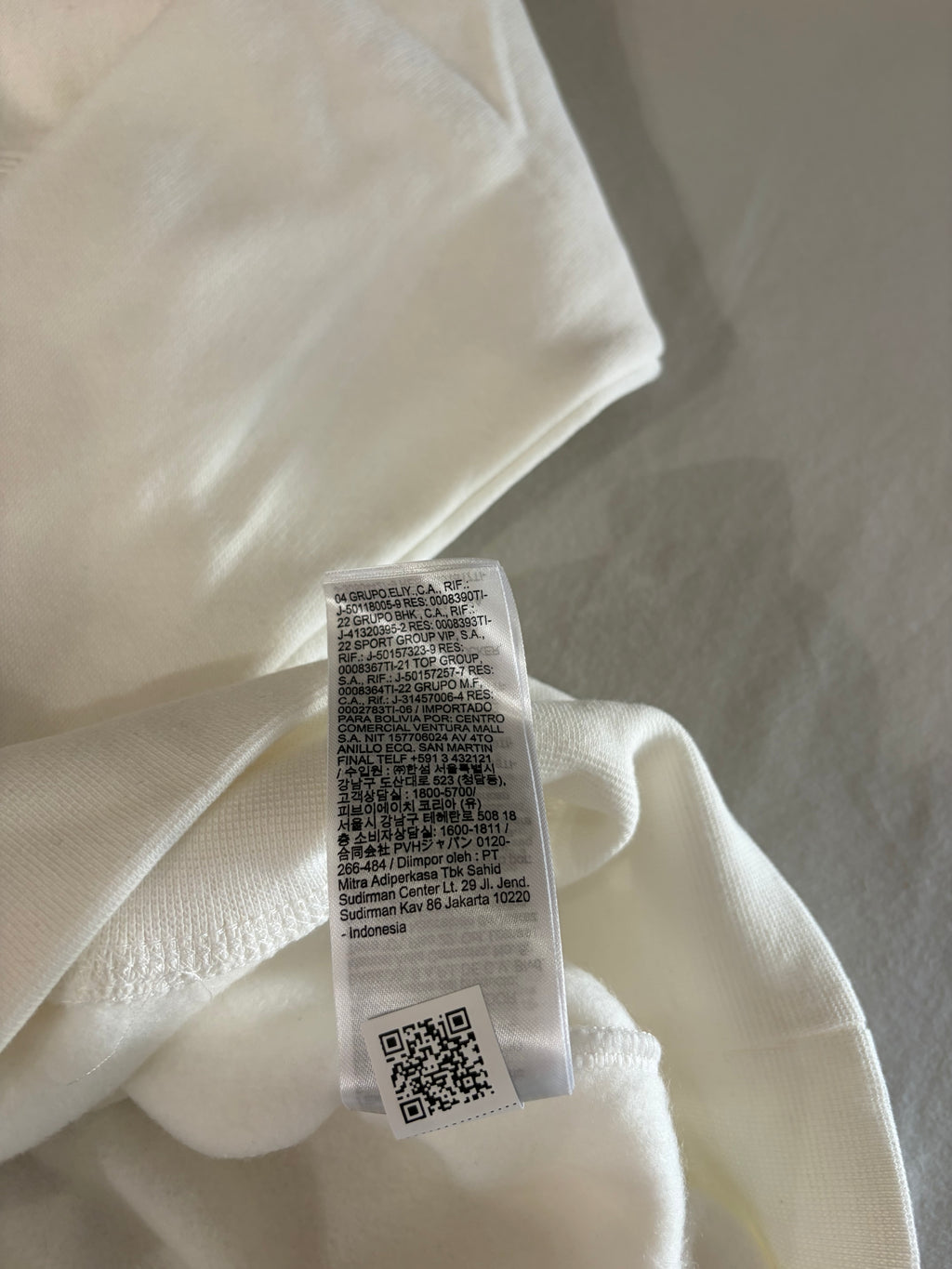 Sweat à capuche Tommy Hilfiger Logo Hoody MW0MW10752 Blanc Écru Homme Taille M