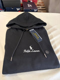 Sweat à capuche Polo Ralph Lauren Logo Double-Knit Noir Homme Taille S