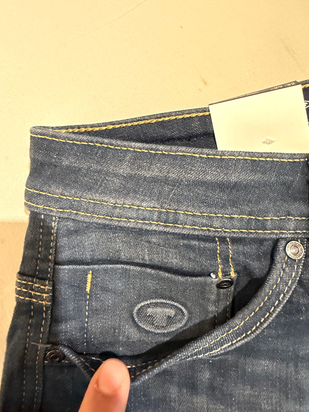 Jean Tom Tailor Josh Regular Slim SuperFlex Denim Homme Bleu – Neuf avec étiquettes – Taille 29/32