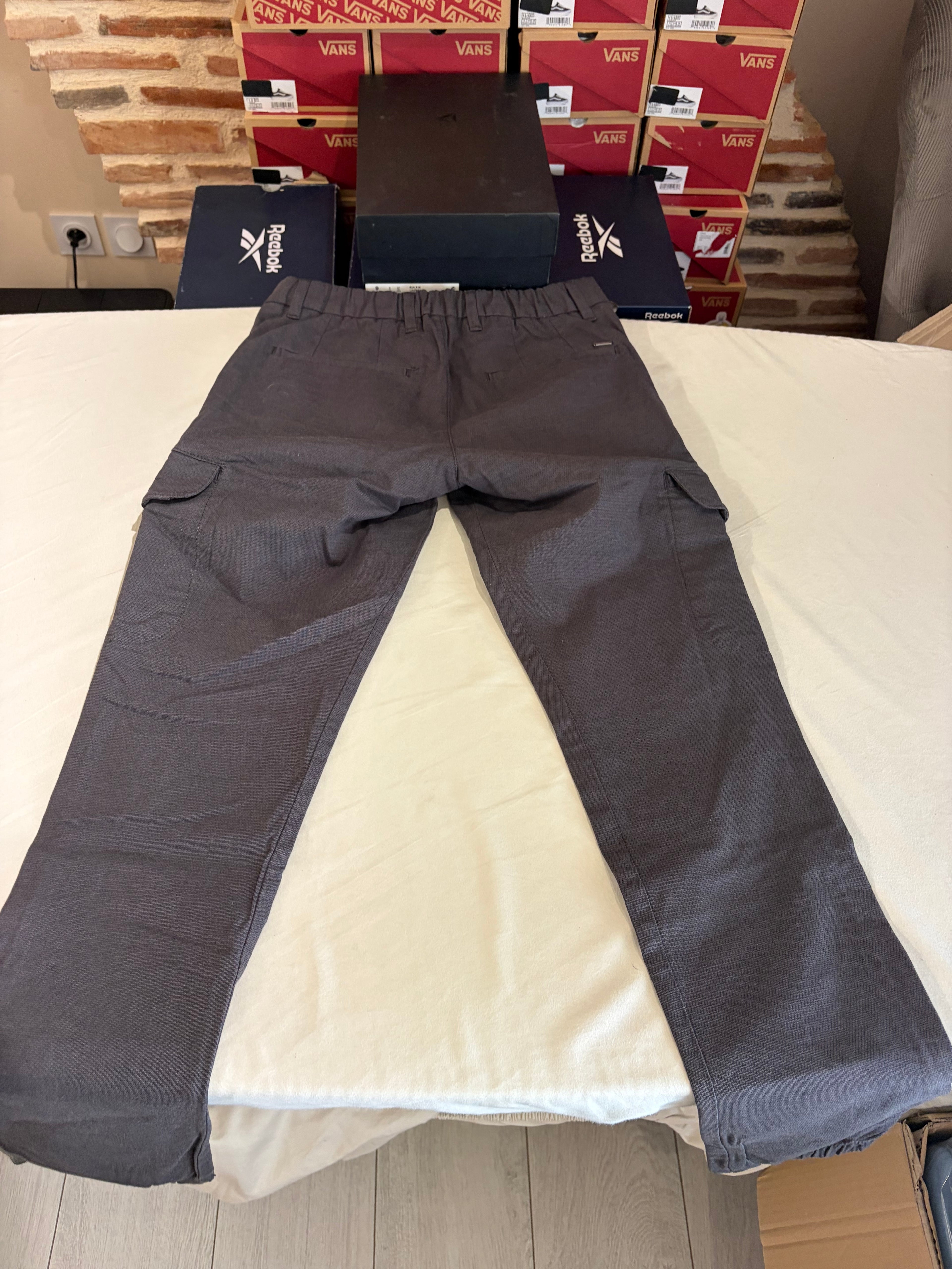 Paul Hunter Mason Cargo Homme Marron W29 L32 Neuf avec Étiquette
