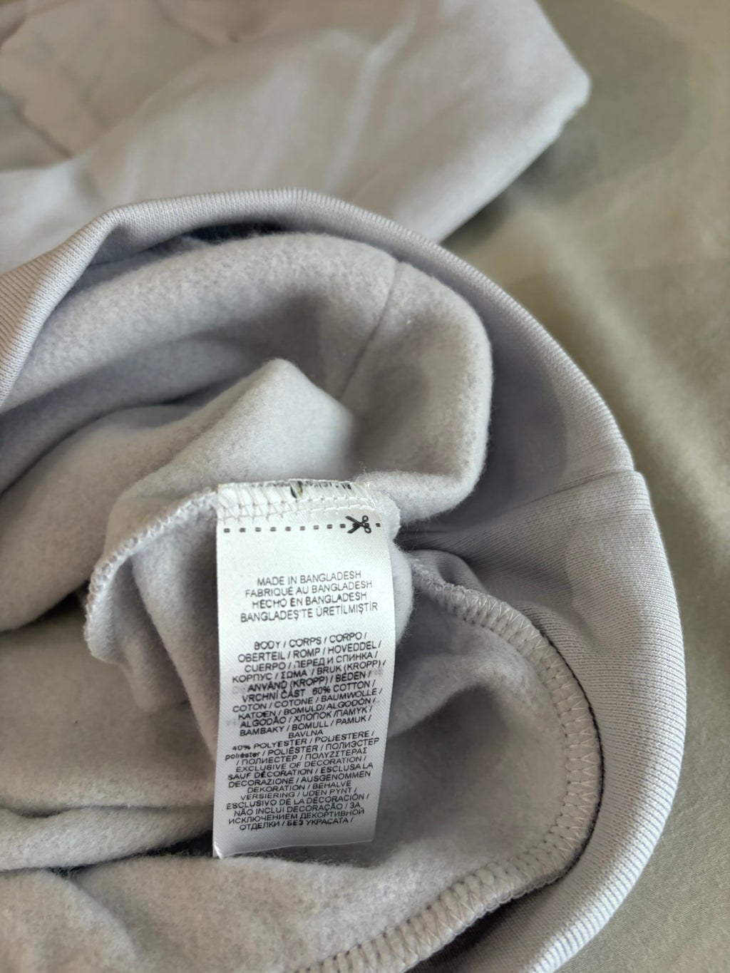 Sweat à capuche Polo Ralph Lauren Gris Perle Homme L - Logo brodé - Neuf