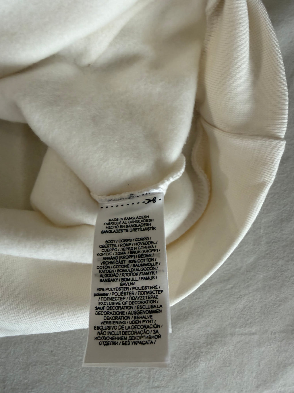 Sweat à capuche Polo Ralph Lauren Homme Blanc Cassé Taille M - Logo Brodé - Neuf