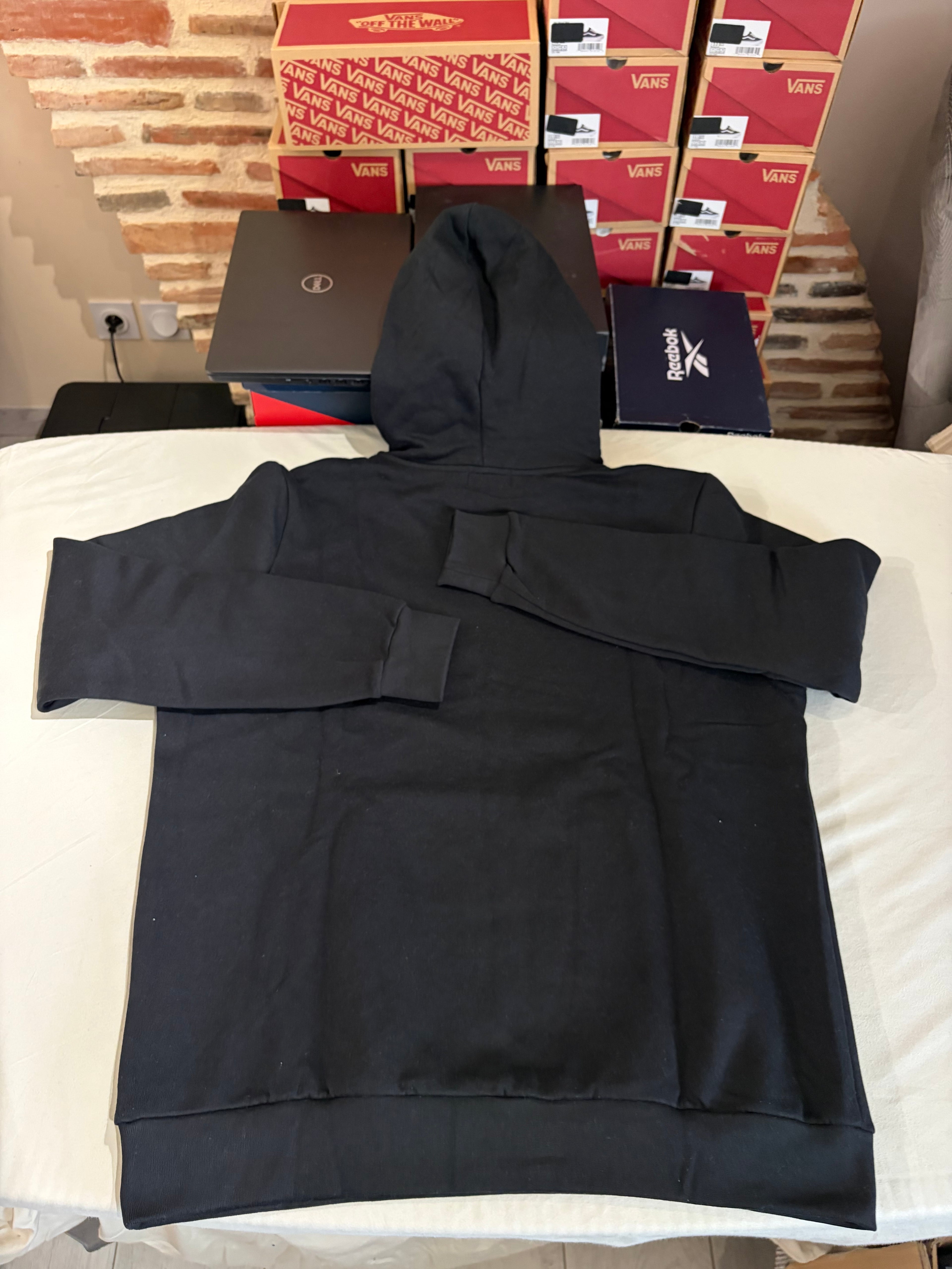 Sweat à Capuche Polo Ralph Lauren Homme Noir – Logo Brodé – Taille XXL – Neuf
