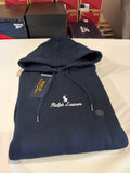Sweat à capuche Polo Ralph Lauren Aviator Navy brodé – Homme – Taille M