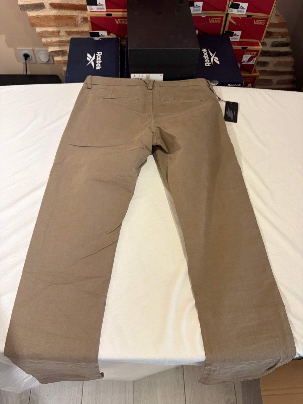 Pantalon Chino Only & Sons Homme Beige Sable – Taille 30/32 – Neuf avec étiquette