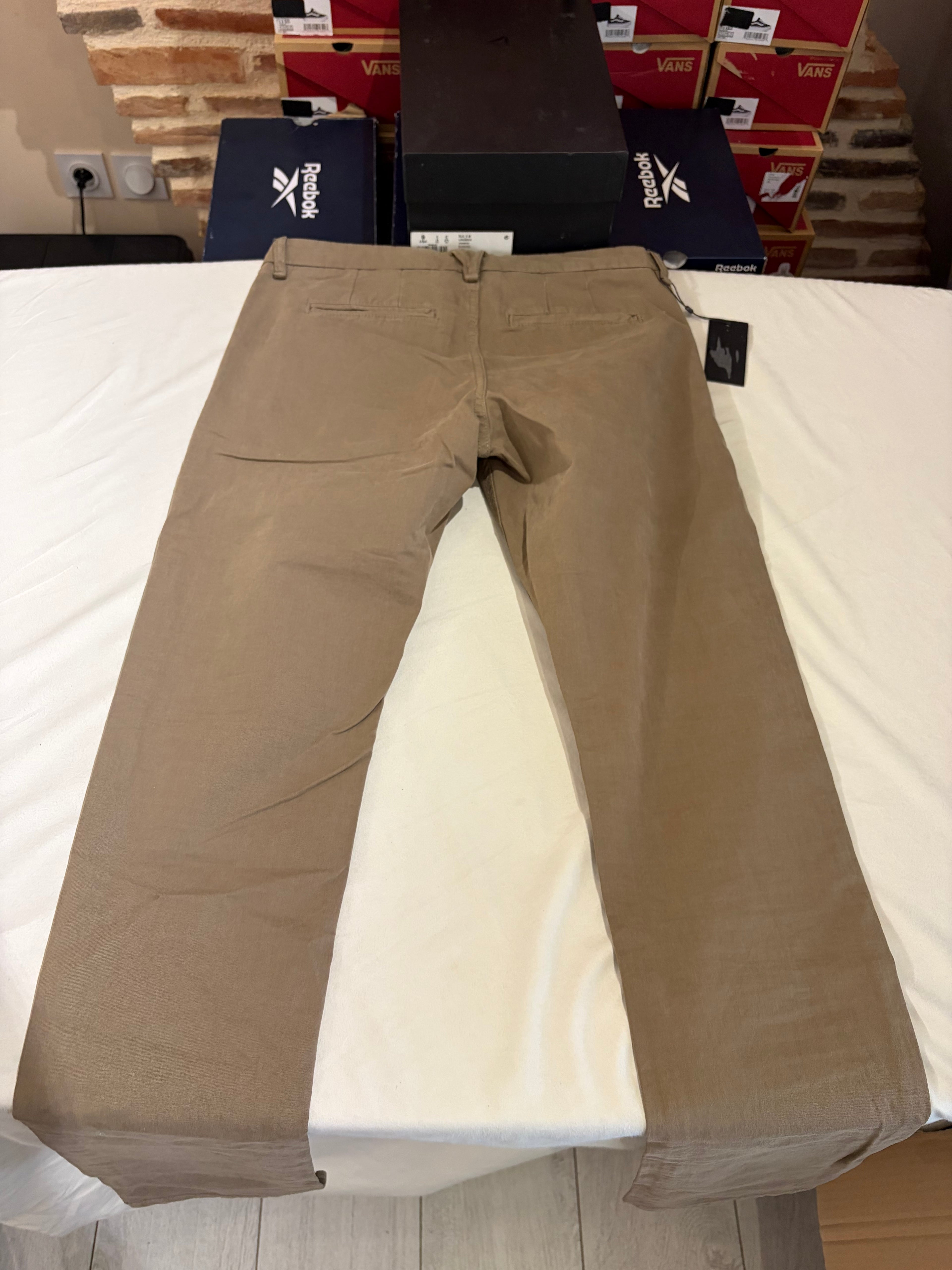 Pantalon Chino Only & Sons Homme Beige Sable – Taille 30/32 – Neuf avec étiquette